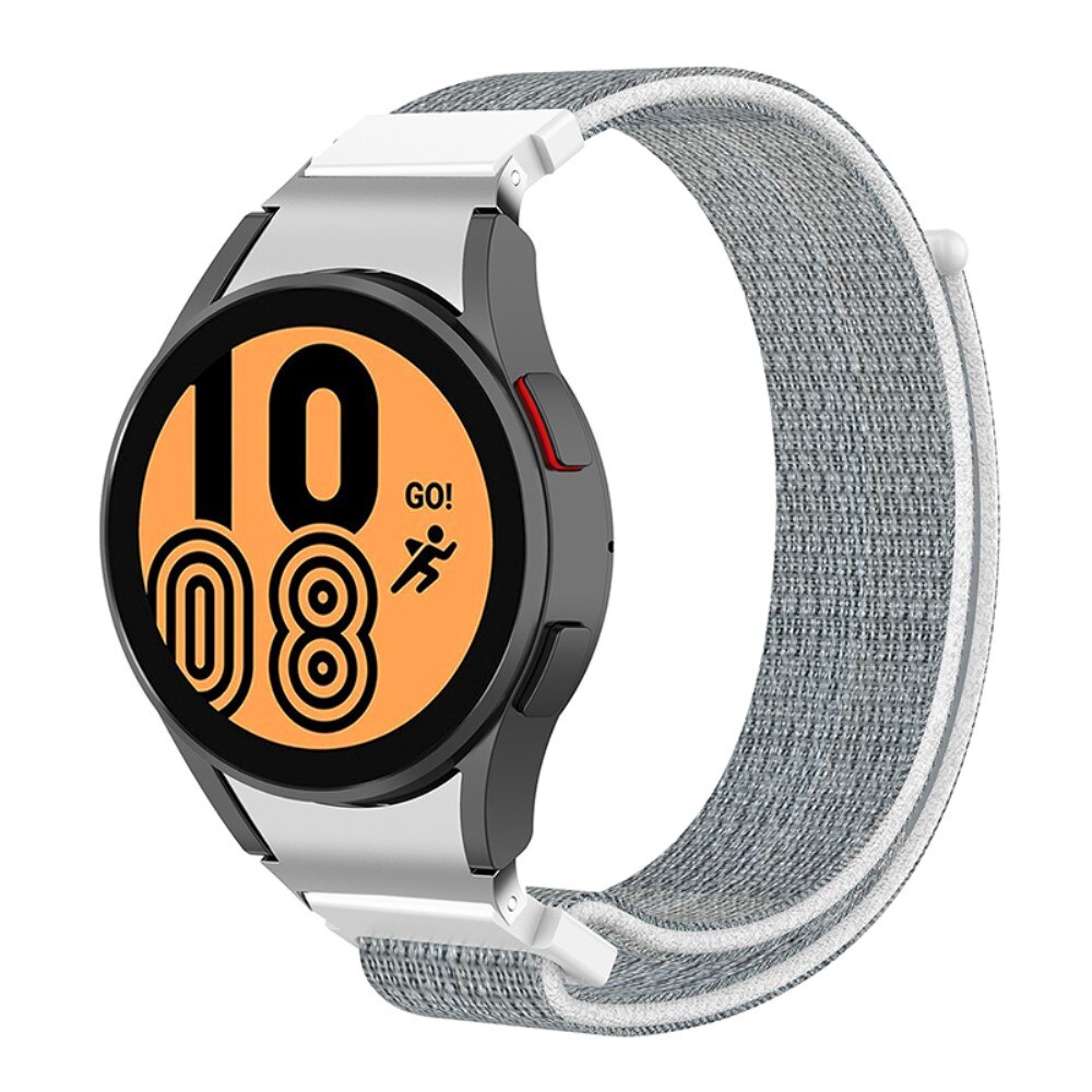 Cinturino in nylon Full Fit Samsung Galaxy Watch 5 Pro 45mm, grigio