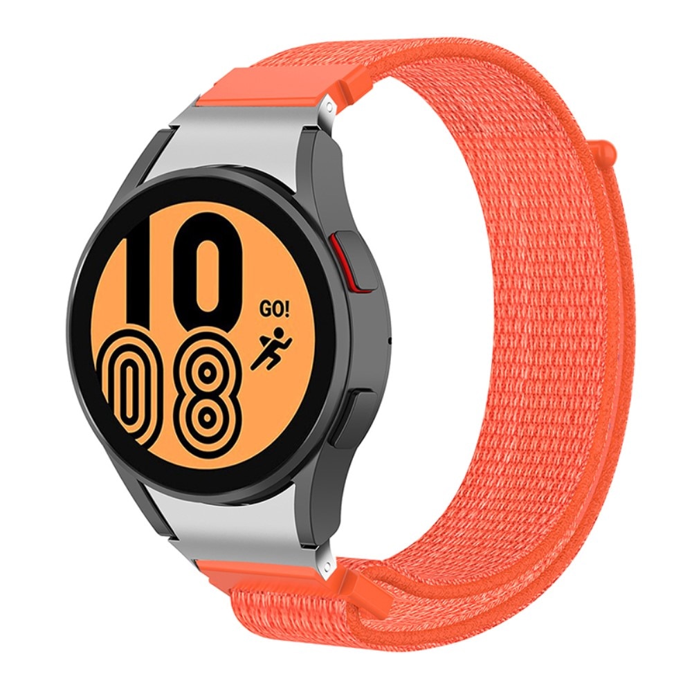 Cinturino in nylon Full Fit Samsung Galaxy Watch 5 44mm Arancia