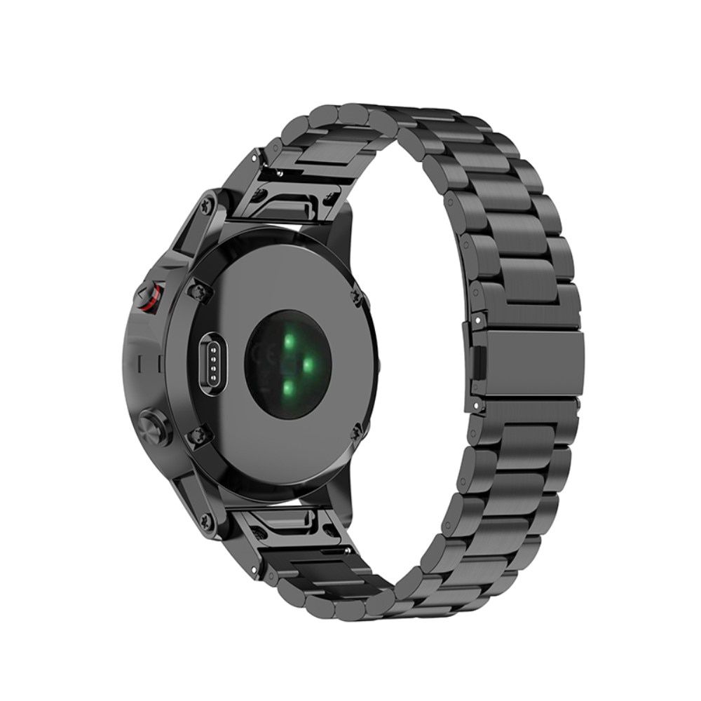 Cinturino in metallo Garmin Fenix 5S/5S Plus nero