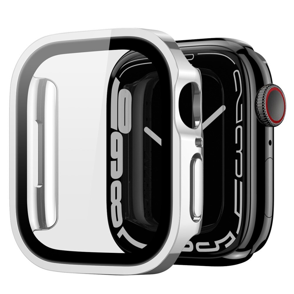 Cover Solid Shockproof Apple Watch 45mm Series 7 Silver