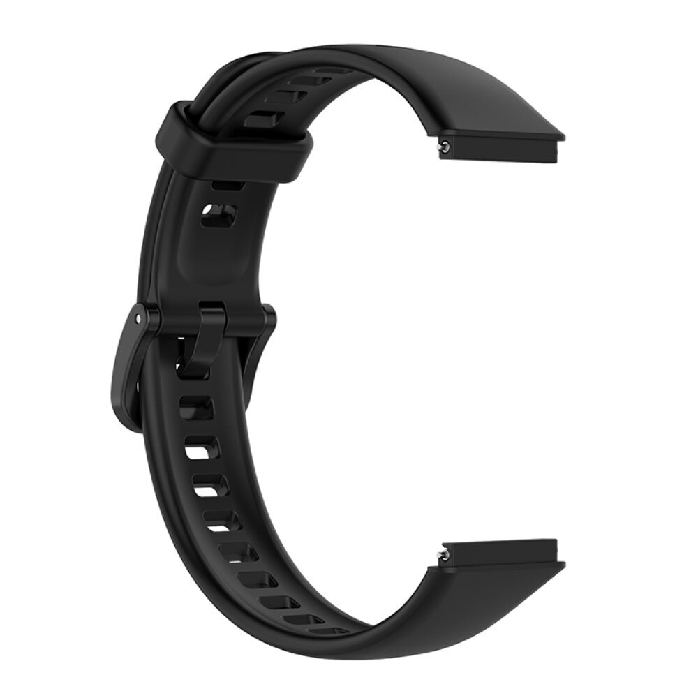 Cinturino in silicone per Huawei Huawei Band 7, nero