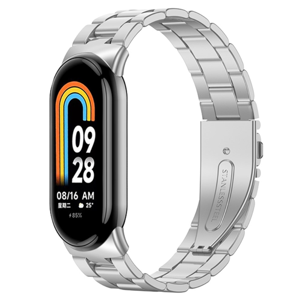 Cinturino in metallo Xiaomi Smart Band 8 d'argento