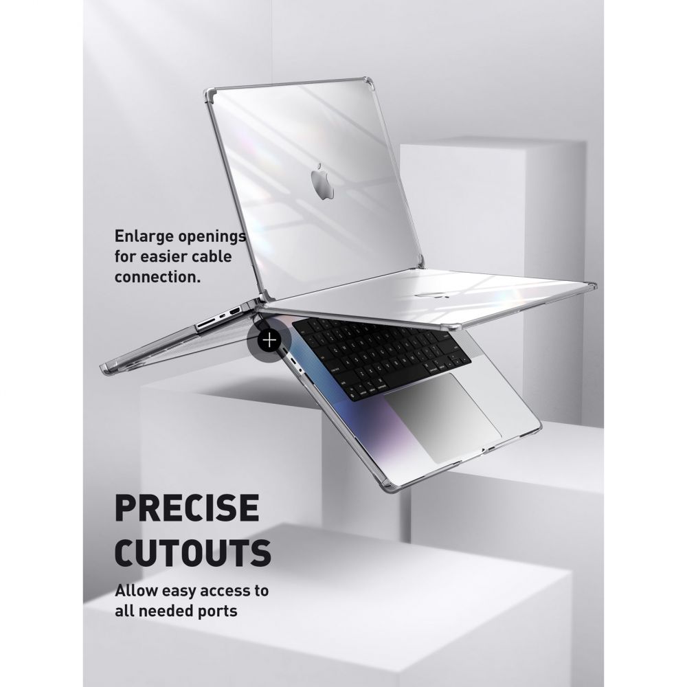 Cover Unicorn Beetle Clear Case Macbook Pro 14.2 2021/2022 Black