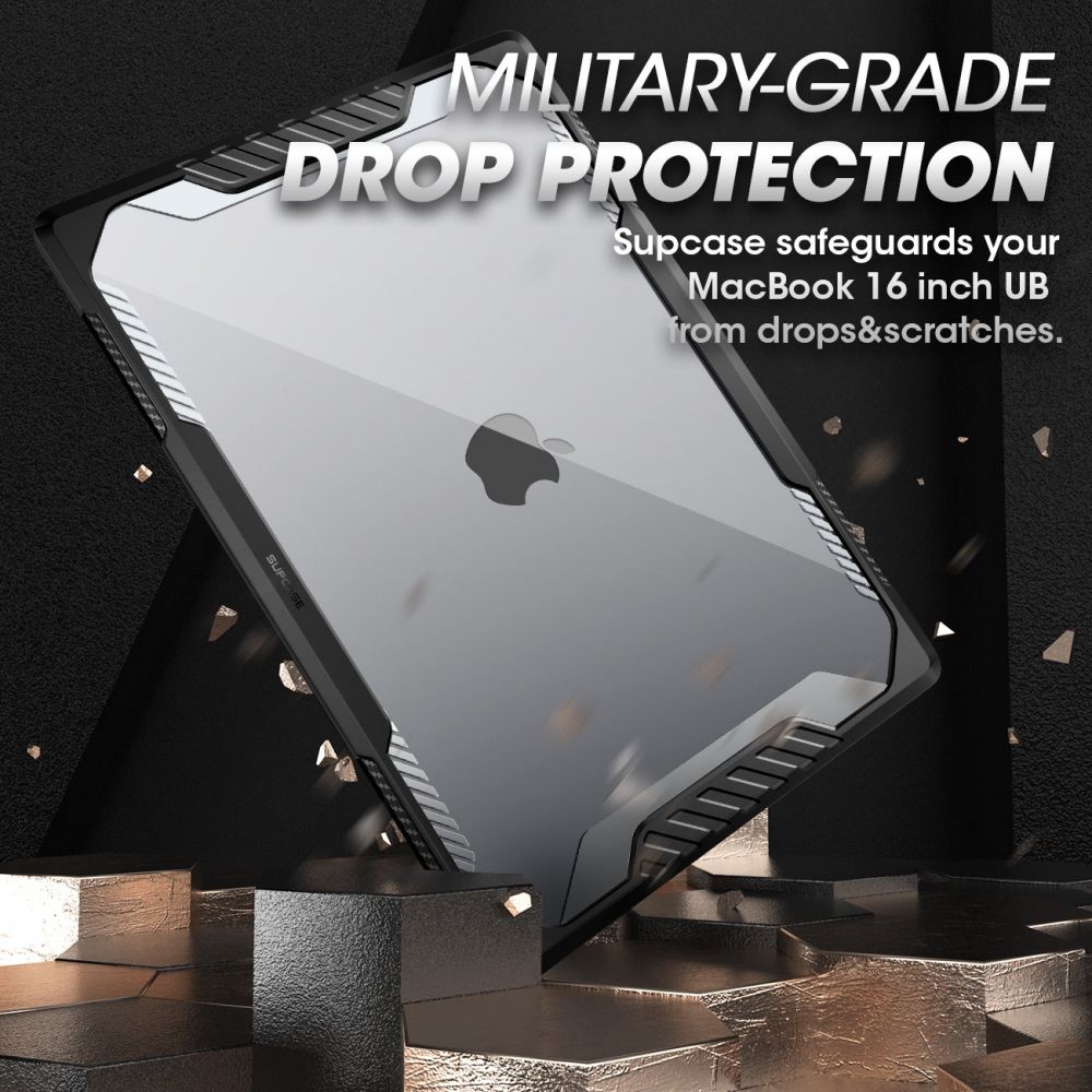 Cover Unicorn Beetle Pro MacBook Pro 16.2 2021/2022/2023 Black