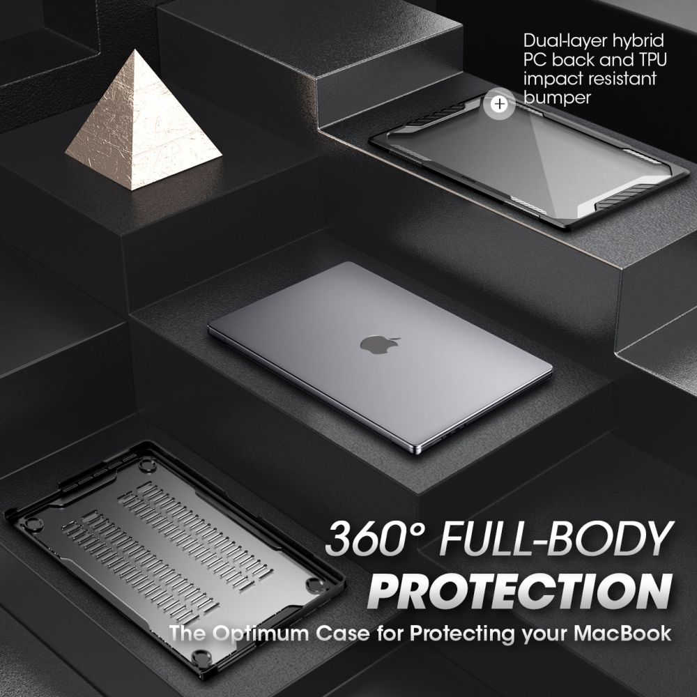 Cover Unicorn Beetle Pro MacBook Pro 16.2 2021/2022/2023 Black