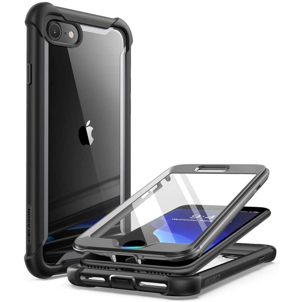 Cover Ares Clear iPhone 7/8/SE Black