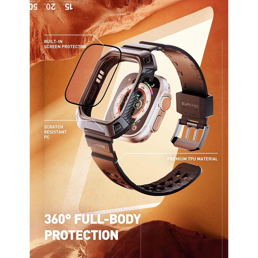 Unicorn Beetle Pro Wristband Apple Watch Ultra 49mm nero