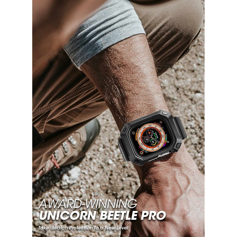 Unicorn Beetle Pro Wristband Apple Watch Ultra 49mm nero