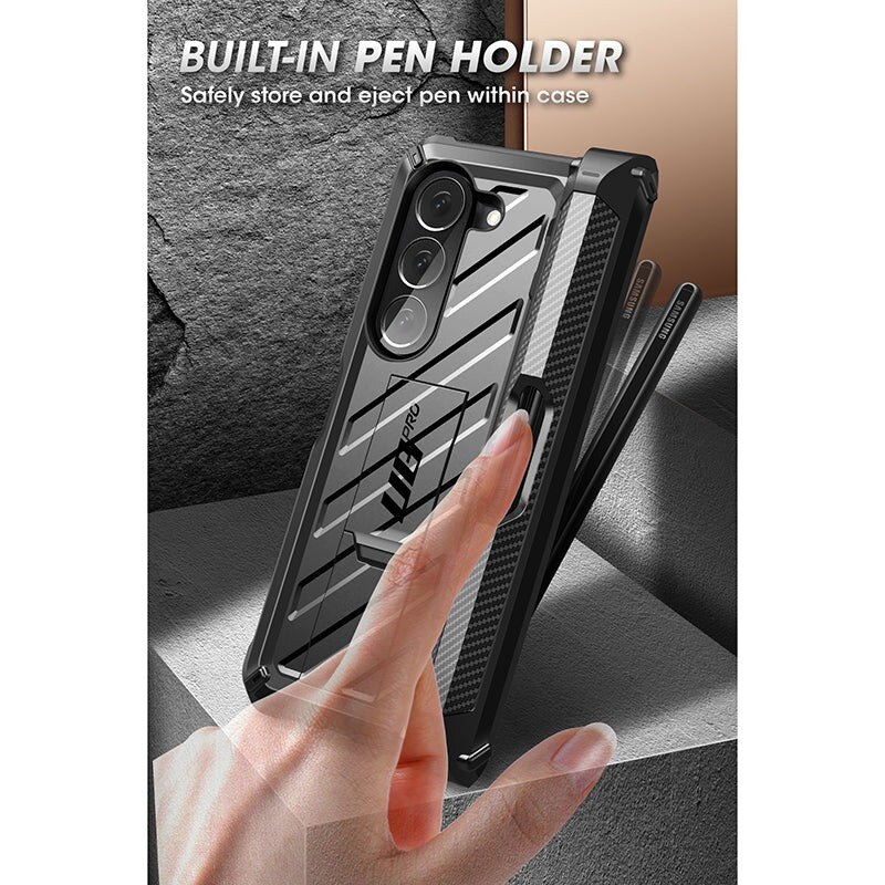 Cover Unicorn Beetle Pro Pen Samsung Galaxy Z Fold 4 nero