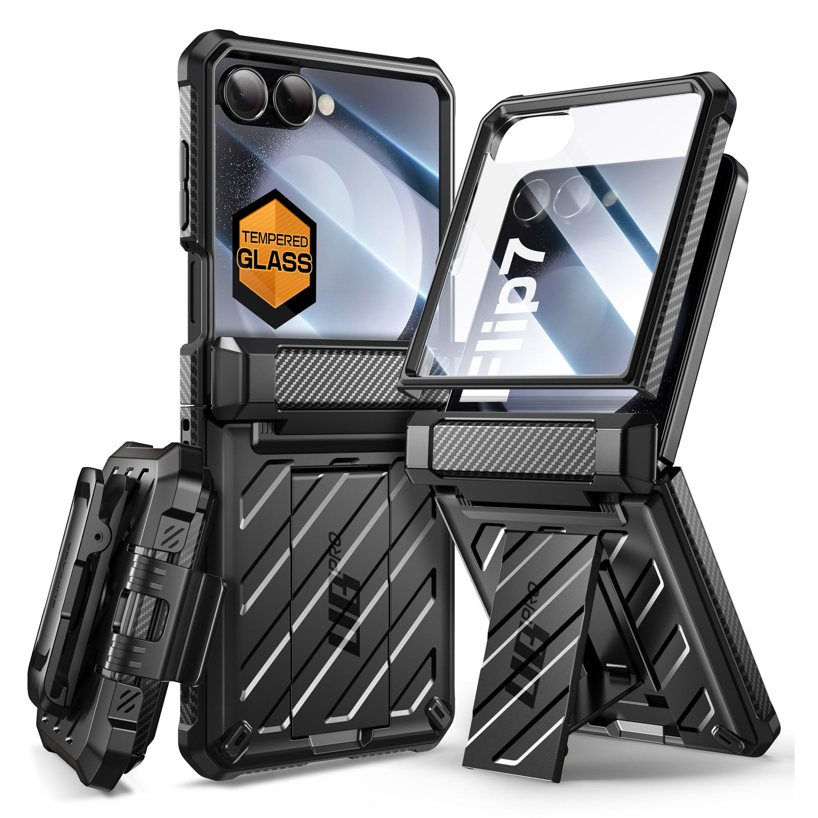 Cover Unicorn Beetle Pro Samsung Galaxy Z Flip 7 nero