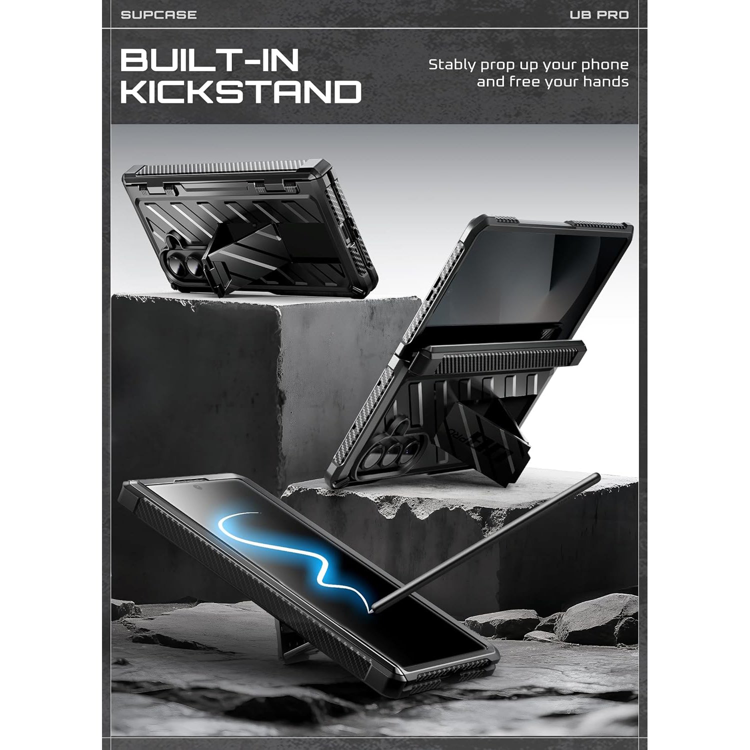 Cover Unicorn Beetle Pro Samsung Galaxy Z Fold 7 nero