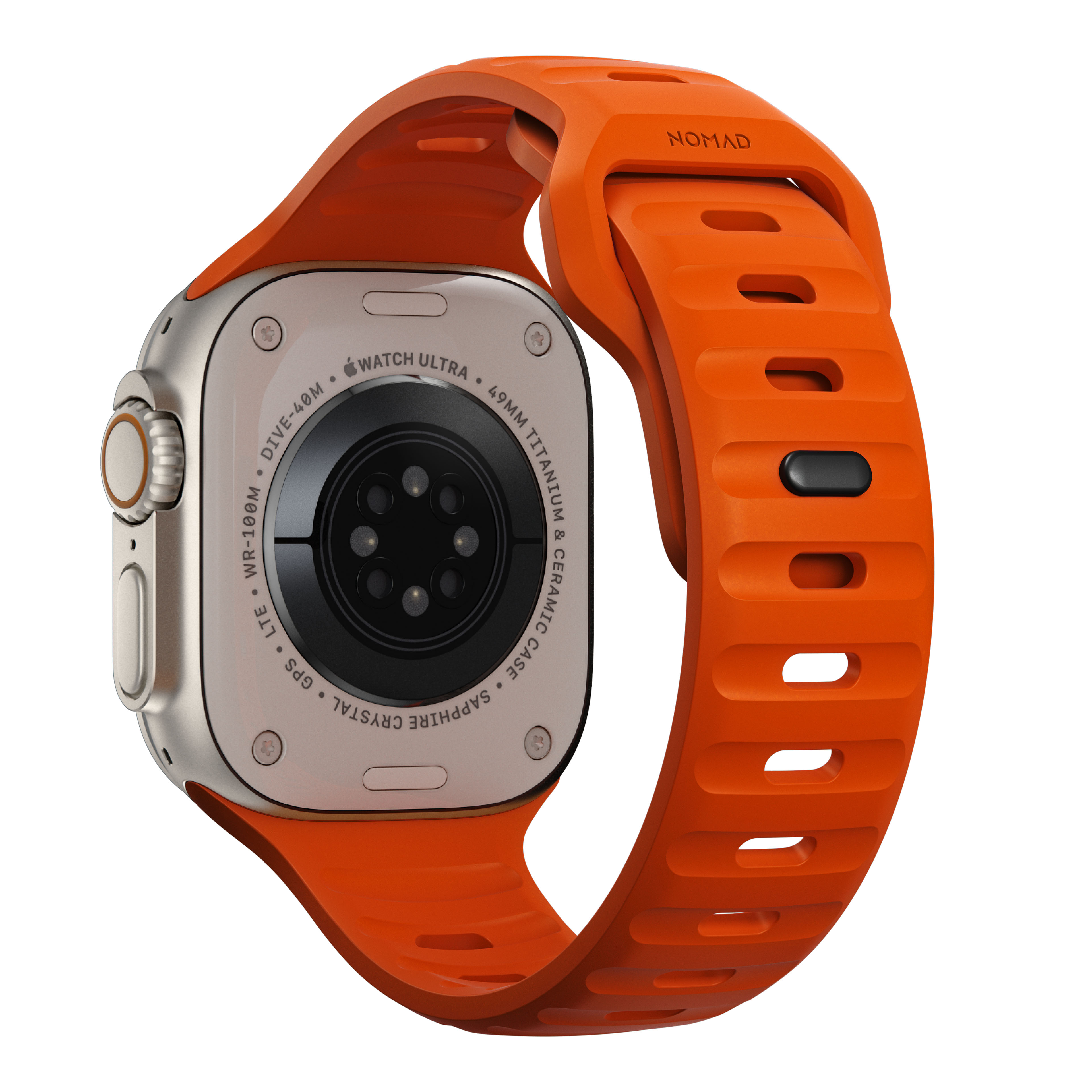 Sport Band Apple Watch 42mm Ultra Orange