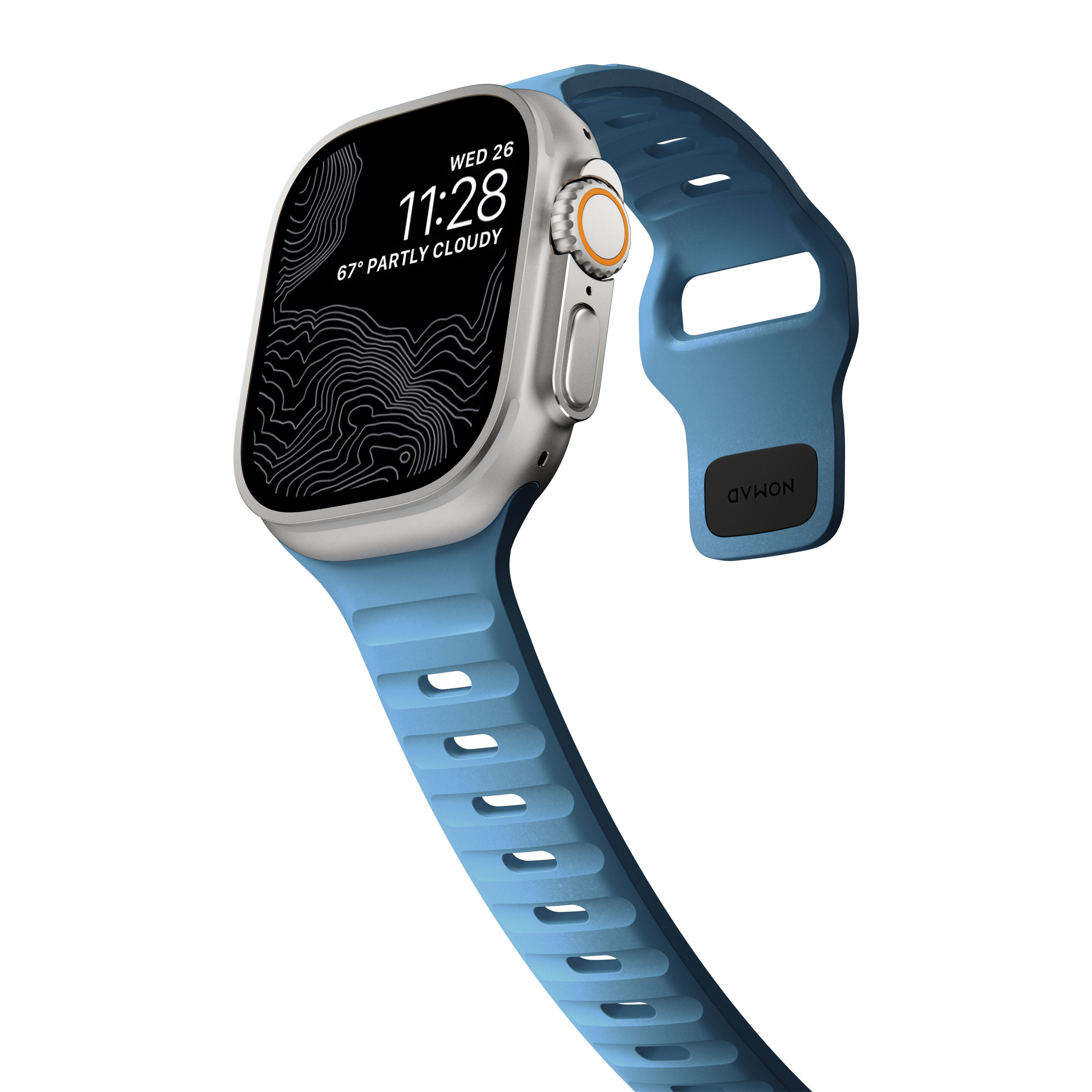 Sport Band Apple Watch Ultra 49mm Electric Blue