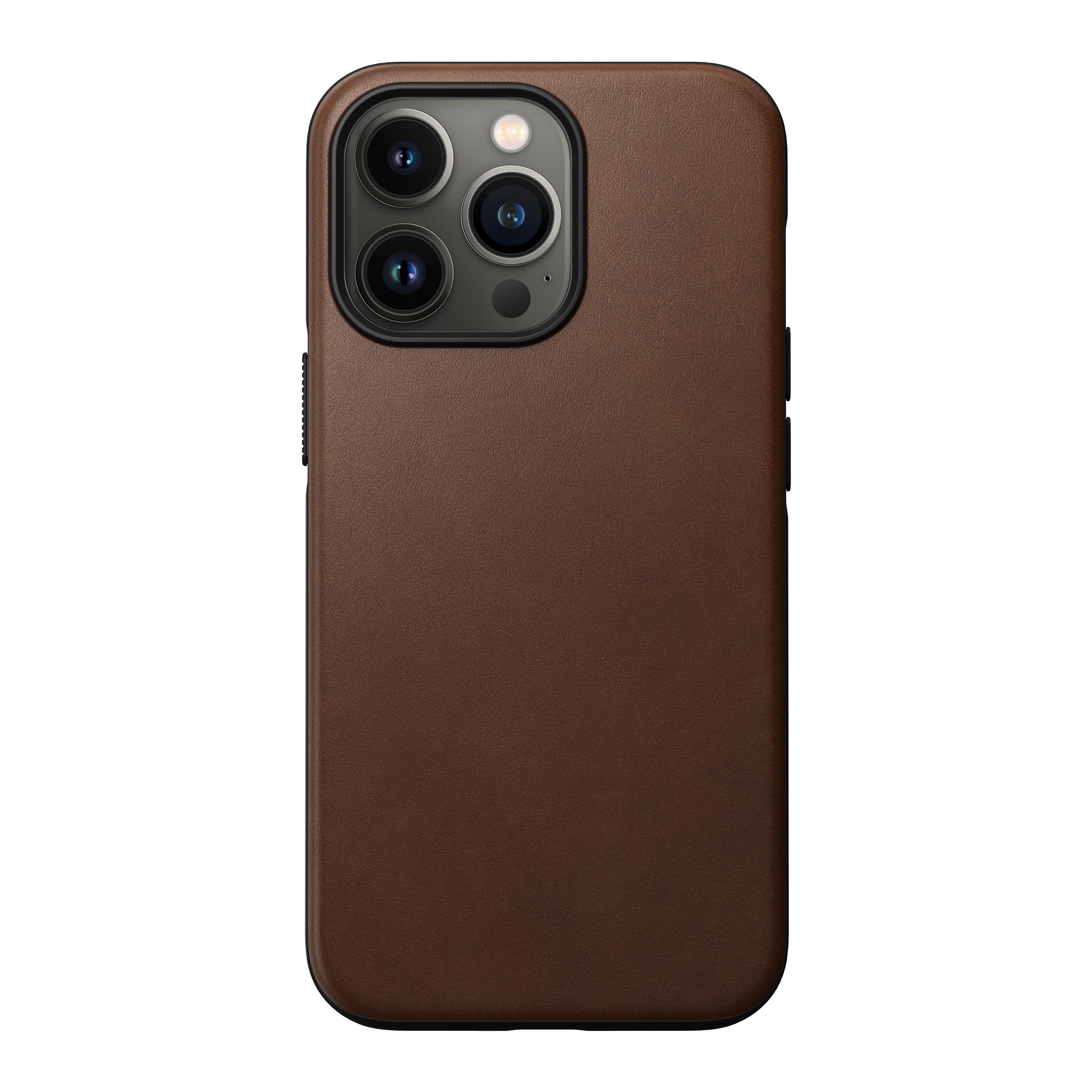 Cover Modern Case Horween Leather iPhone 13 Pro Rustic Brown