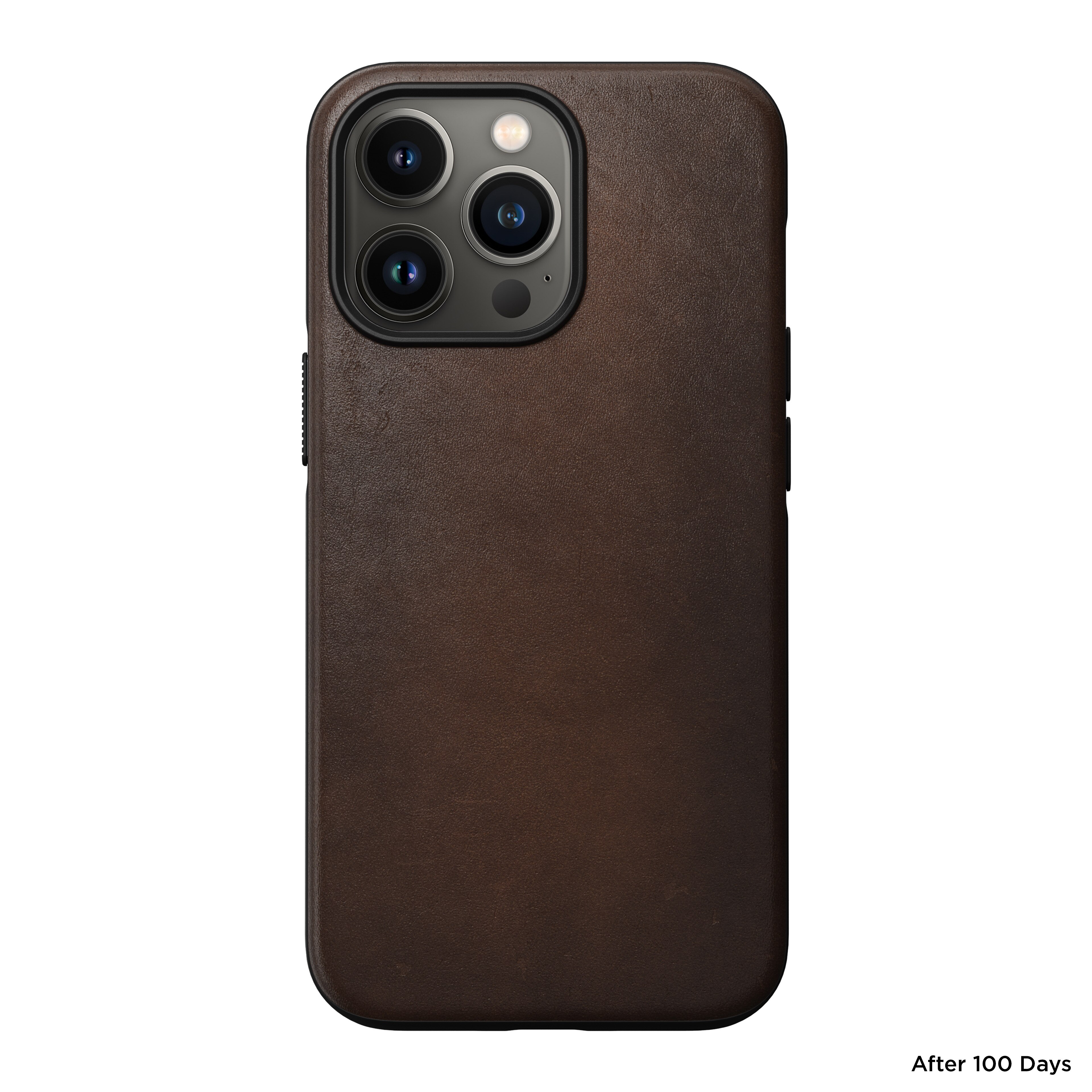 Cover Modern Case Horween Leather MagSafe iPhone 13 Pro Rustic Brown