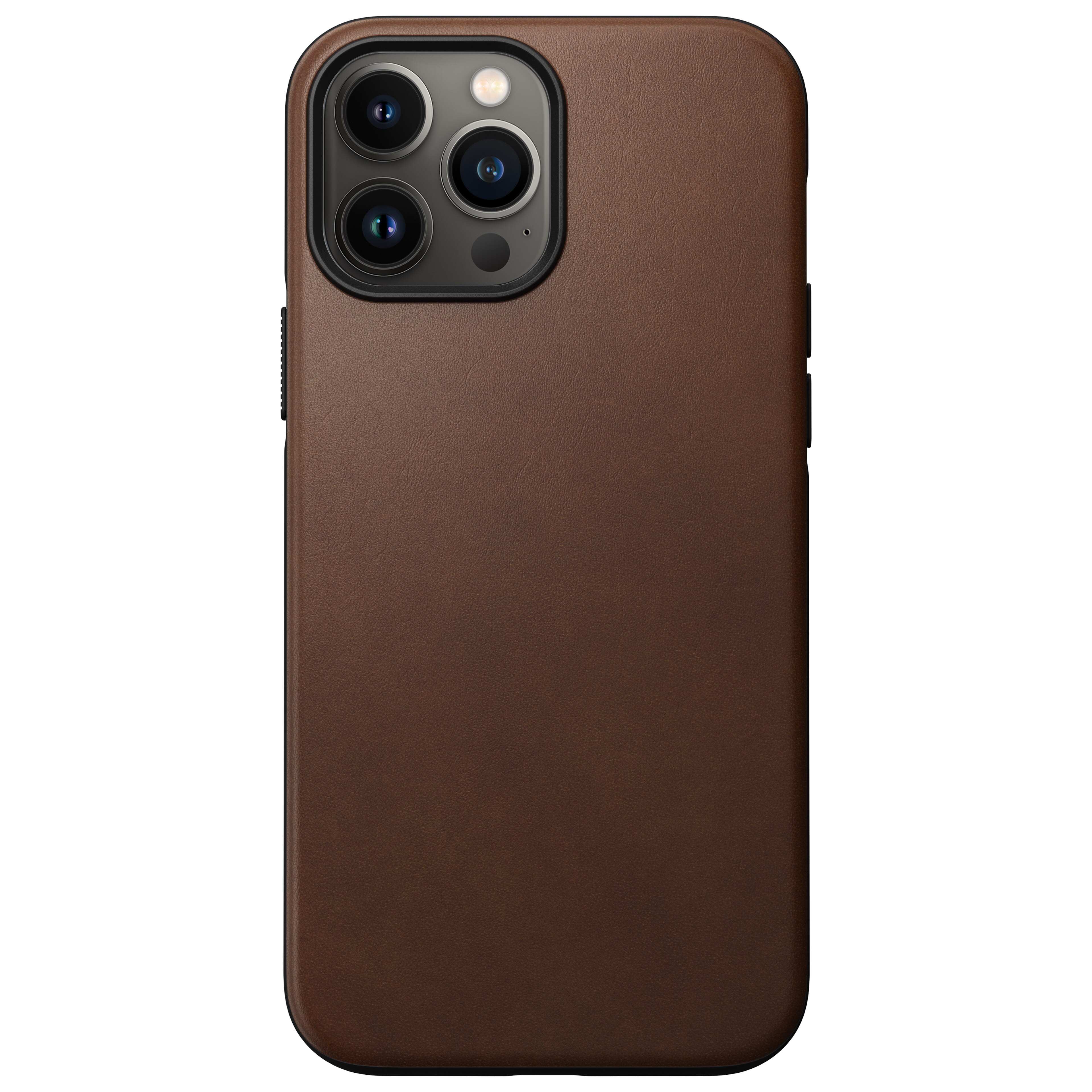 Cover Modern Case Horween Leather MagSafe iPhone 13 Pro Max Rustic Brown