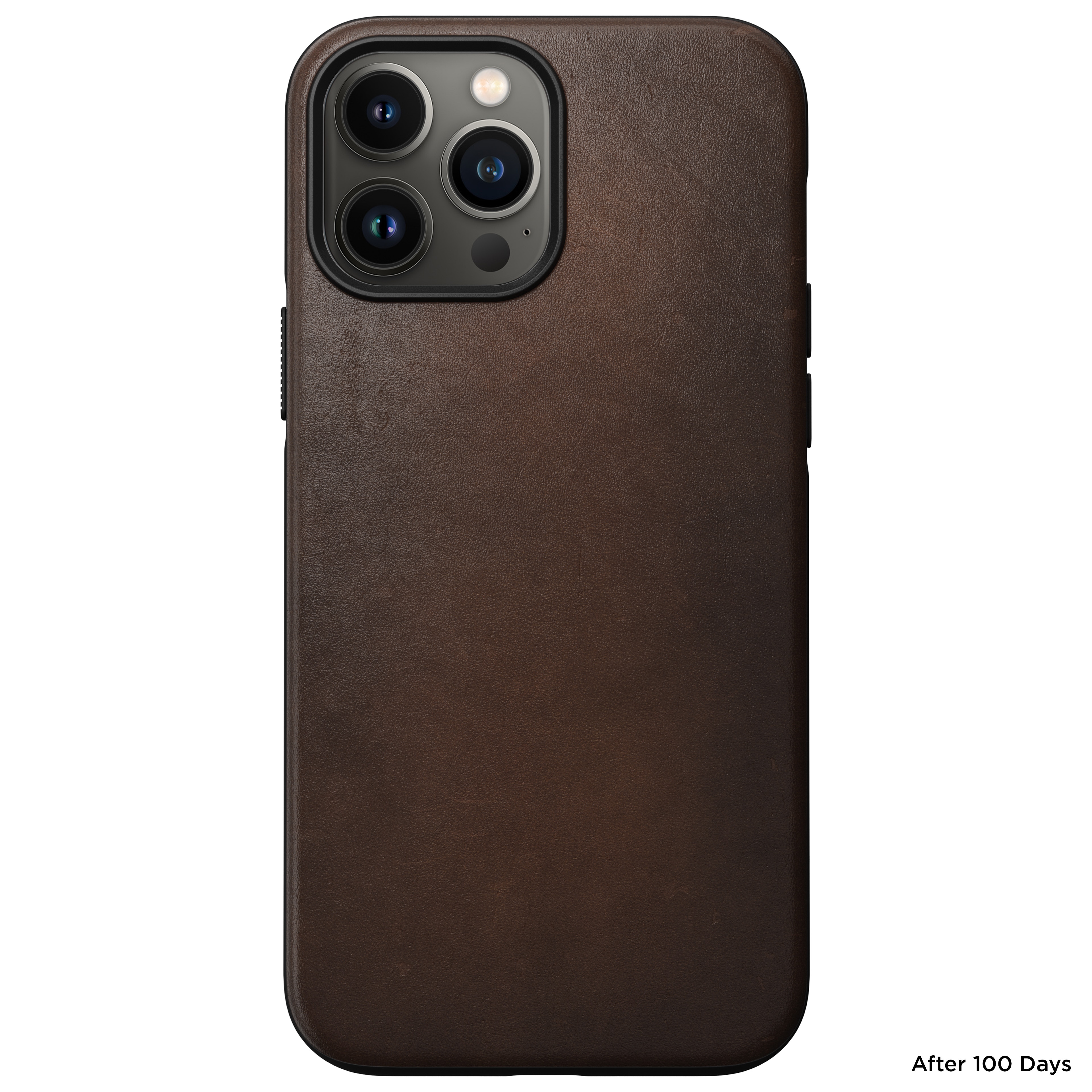 Cover Modern Case Horween Leather MagSafe iPhone 13 Pro Max Rustic Brown