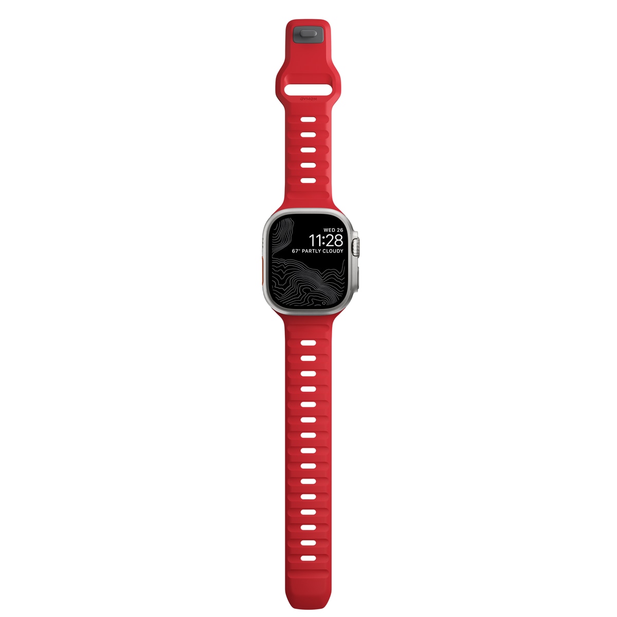 Sport Band Apple Watch 45mm Series 9 Night Watch Red - Limited edition