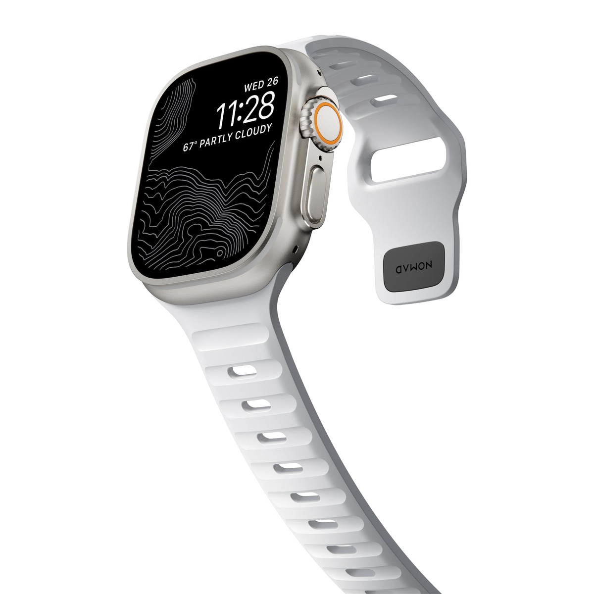 Sport Band Apple Watch 45mm Series 9 White