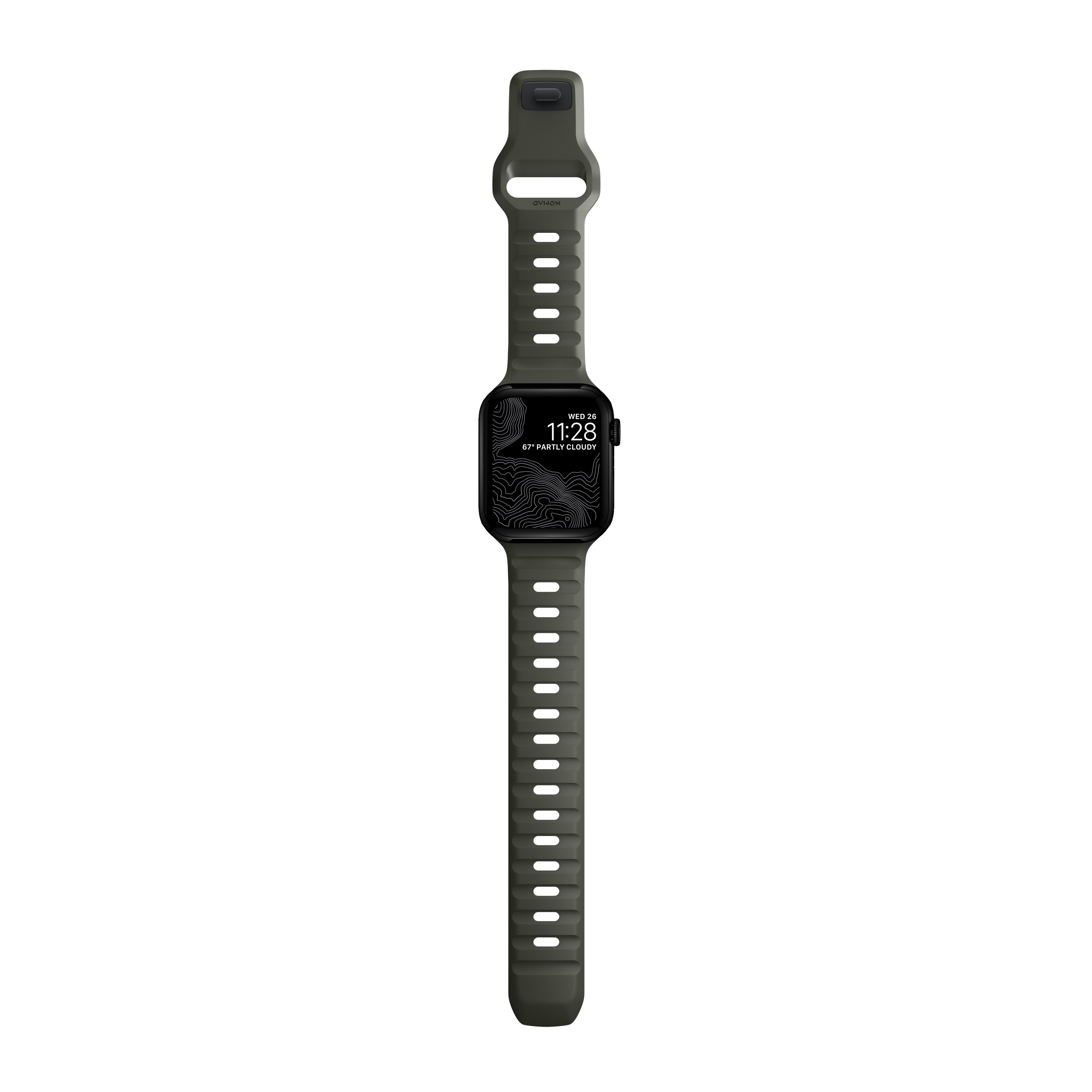 Sport Band Apple Watch 40mm Ash Green