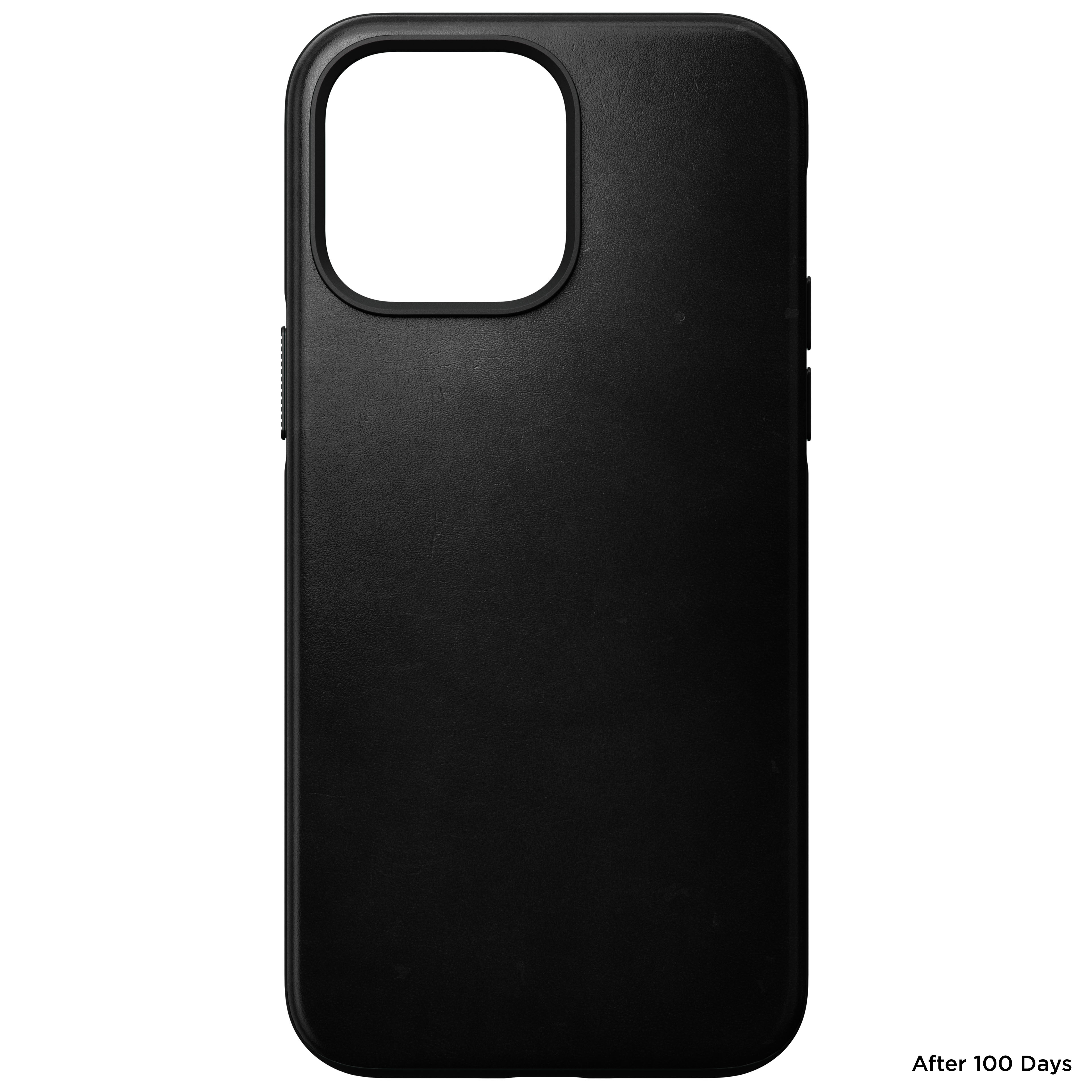 iPhone 14 Pro Max Cover Modern Case Horween Leather MagSafe Black