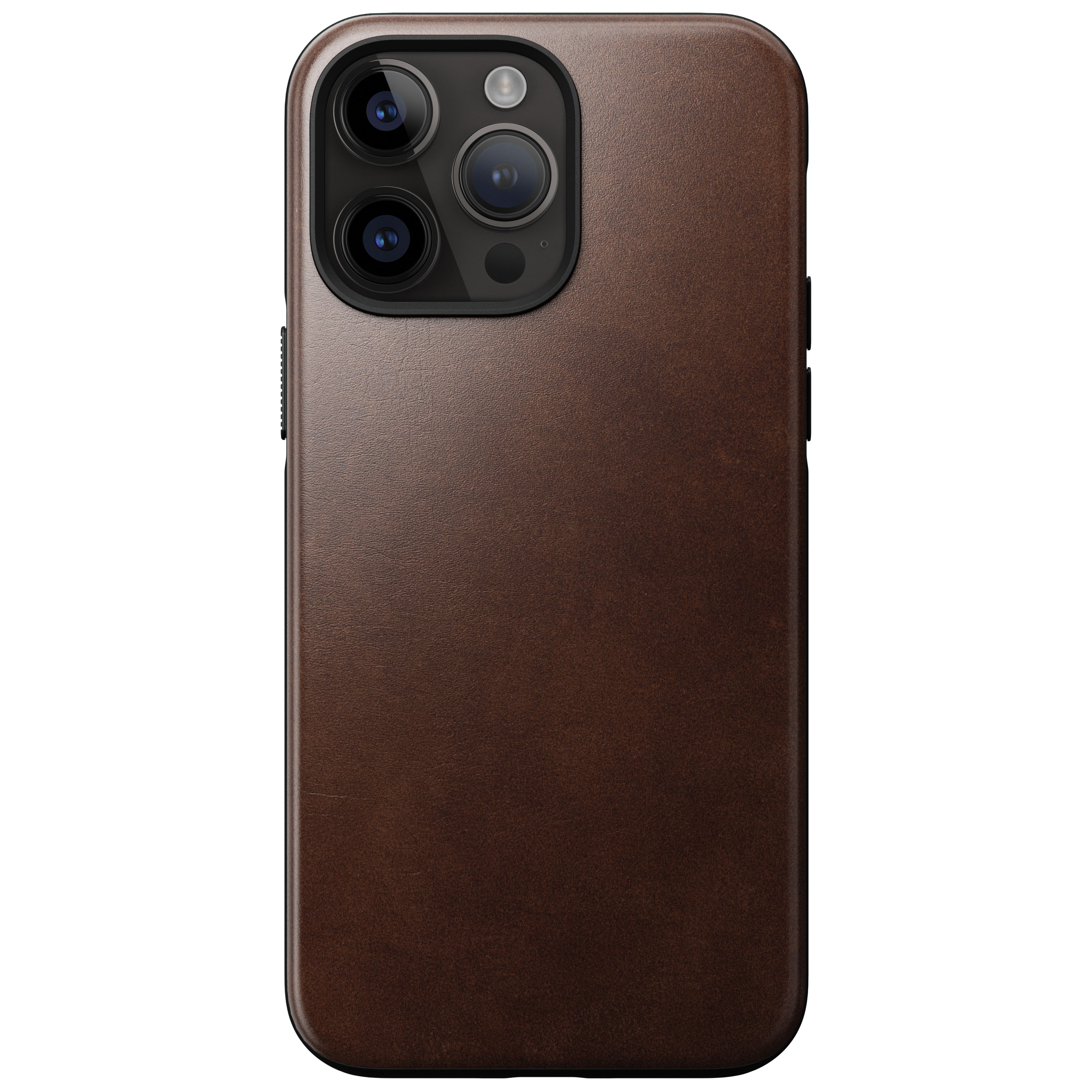 Cover Modern Leather MagSafe iPhone 14 Pro Max Brown