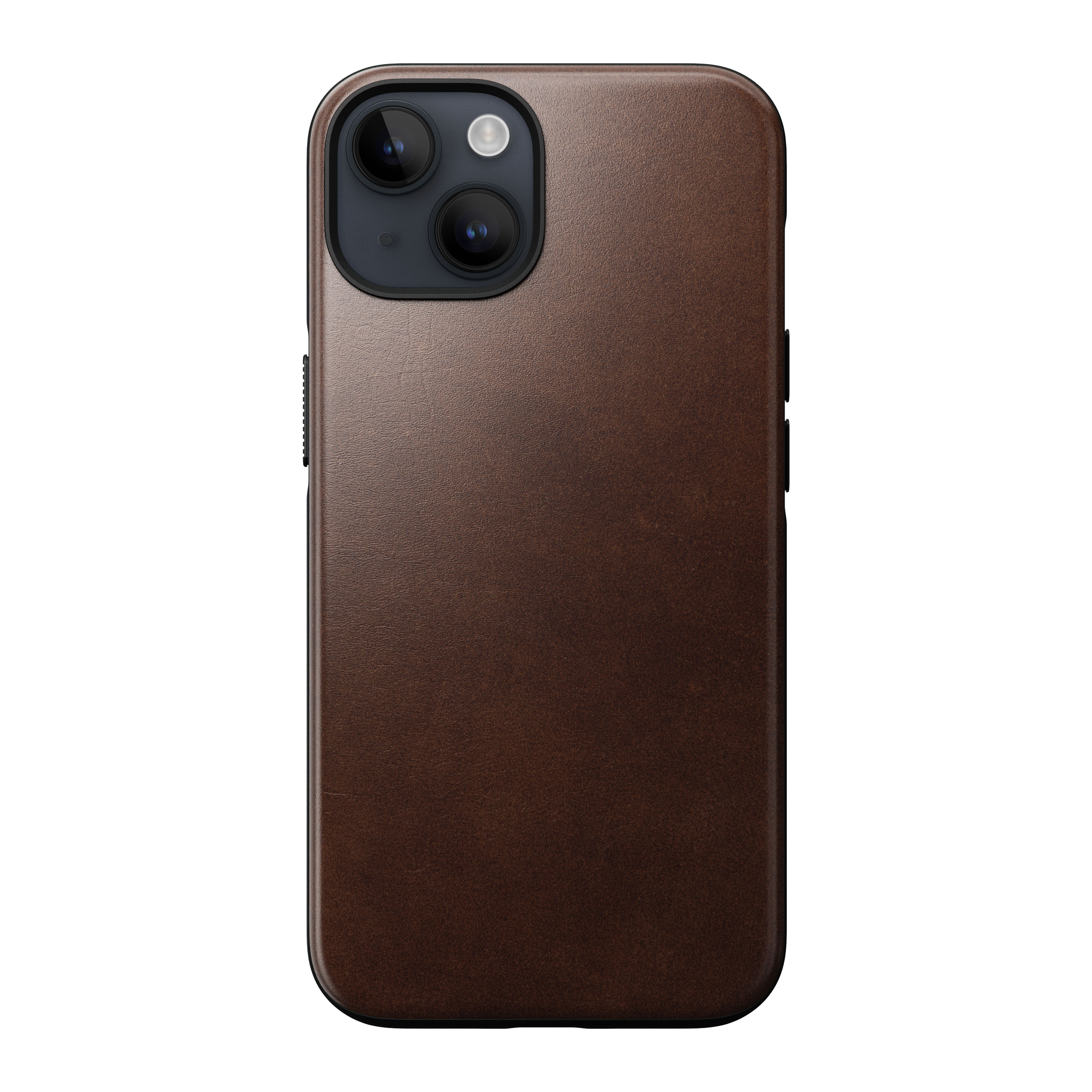 Cover Modern Leather MagSafe iPhone 14 Brown