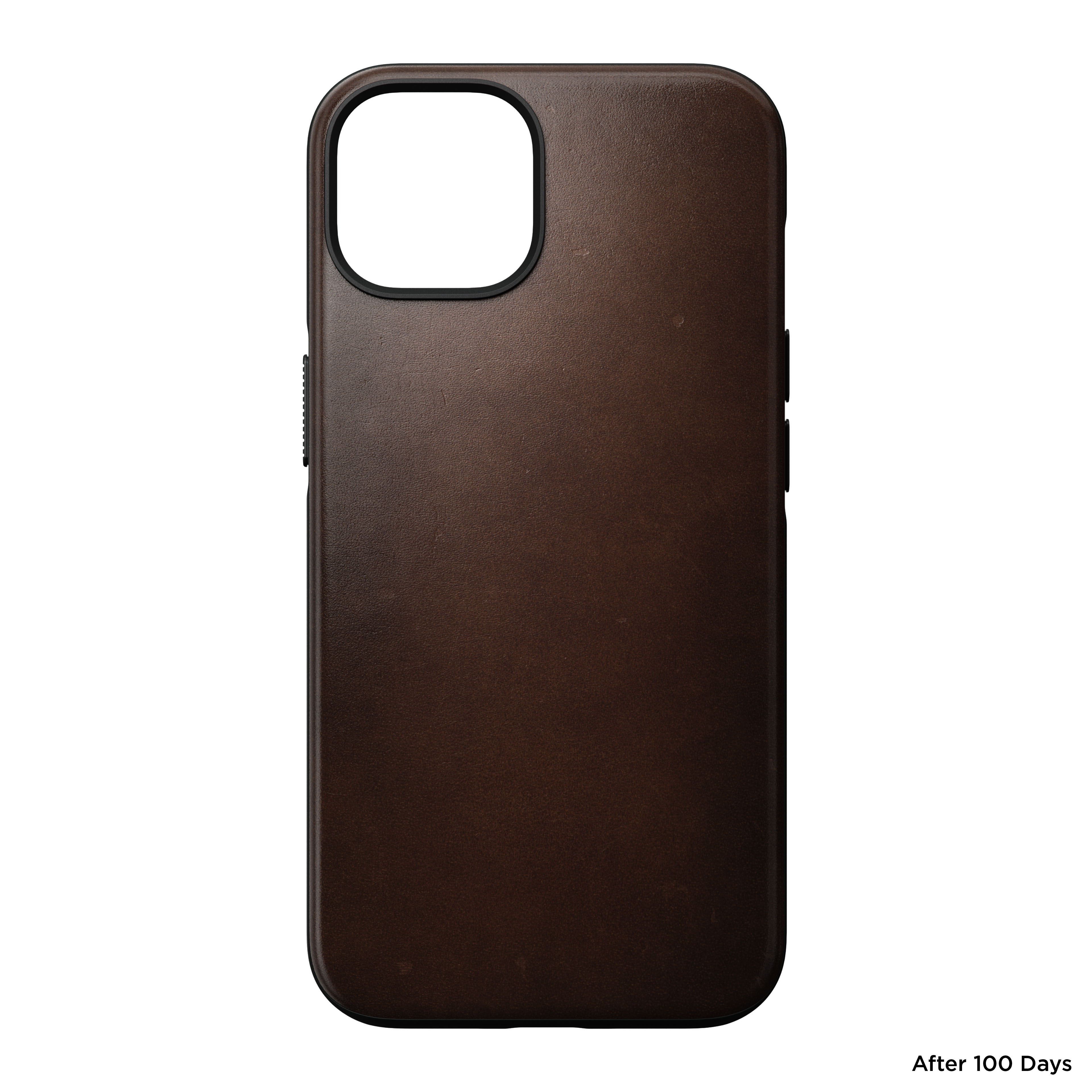 Cover Modern Leather MagSafe iPhone 14 Brown