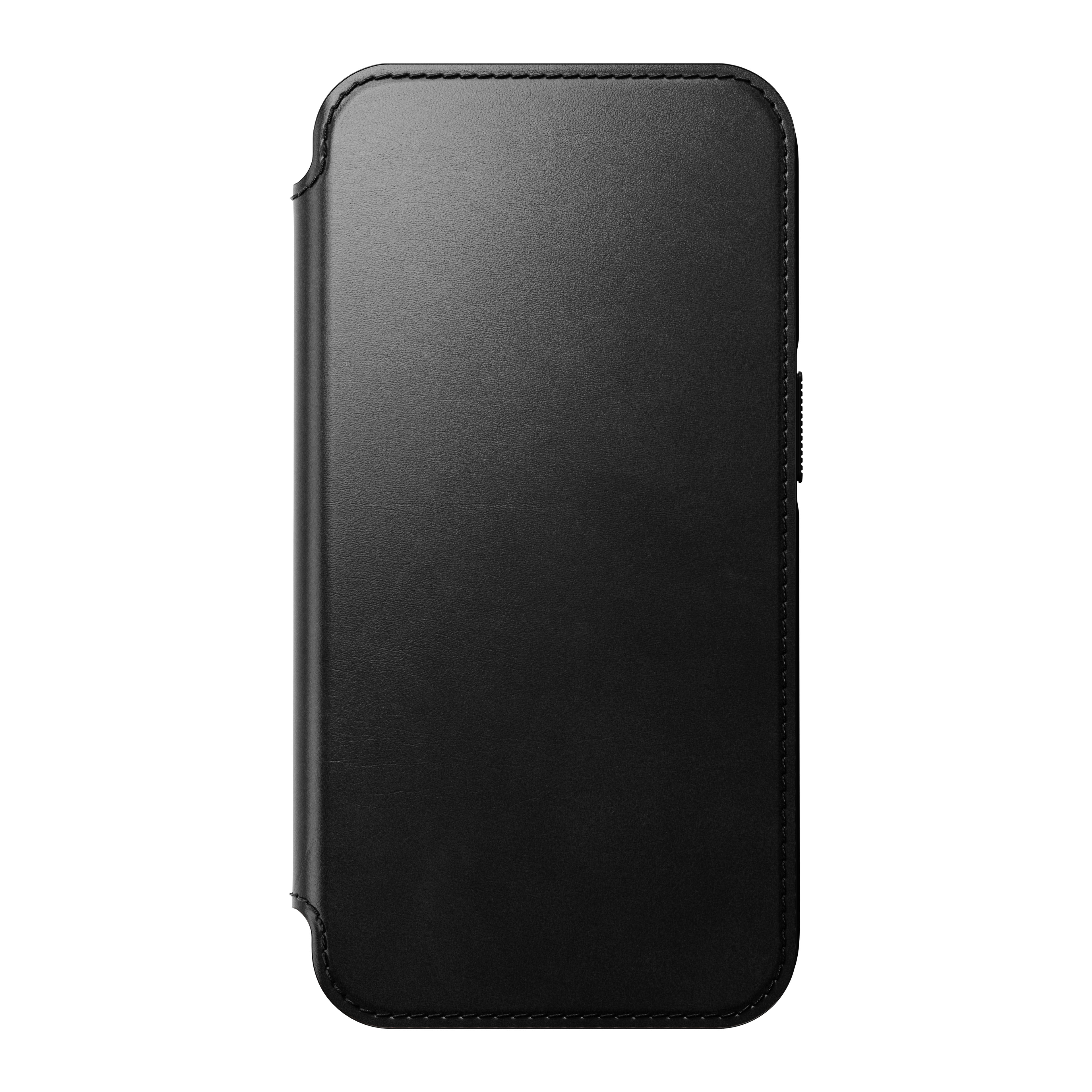 Modern Horween Leather Folio MagSafe iPhone 14 Pro Black
