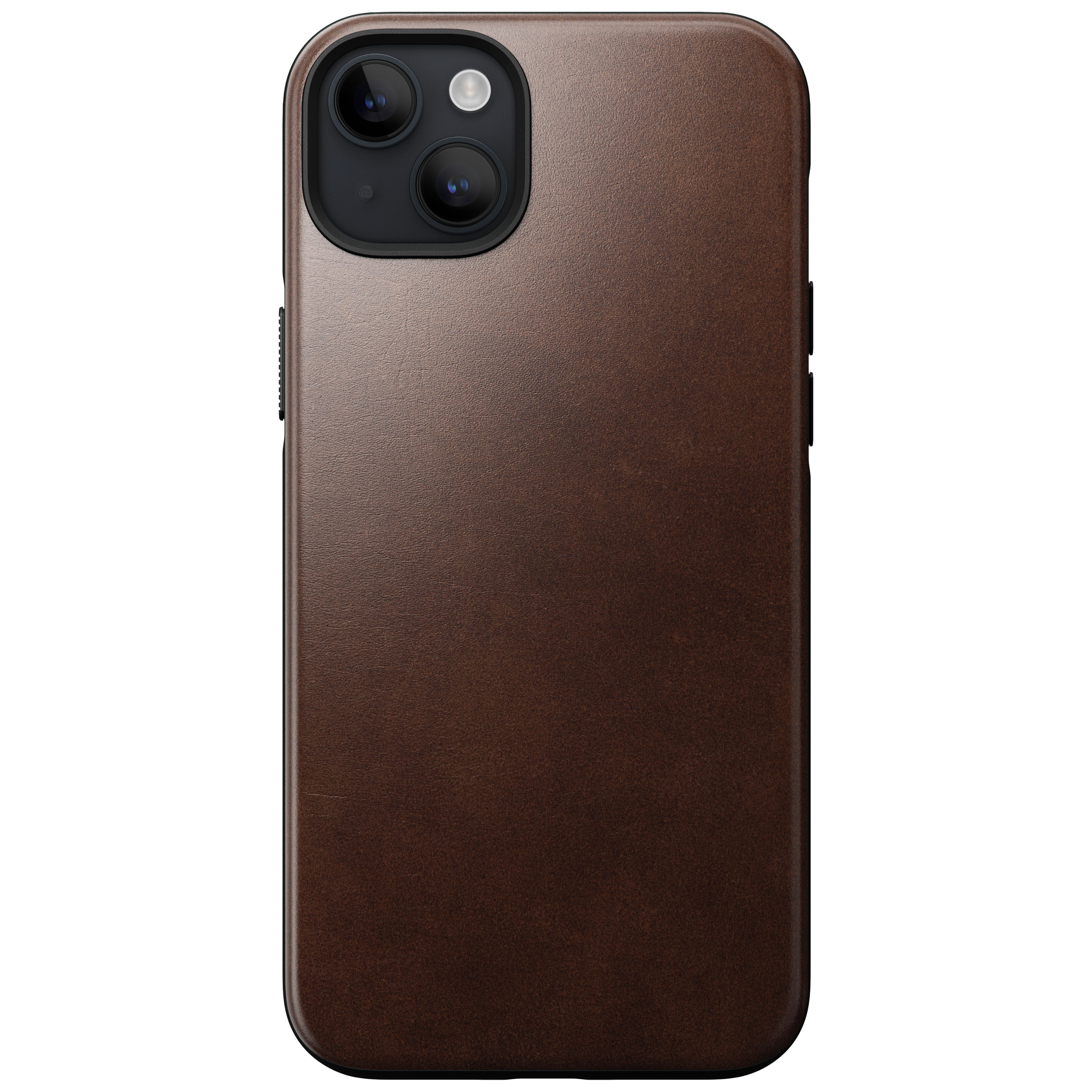 Cover Modern Leather MagSafe iPhone 14 Plus Brown