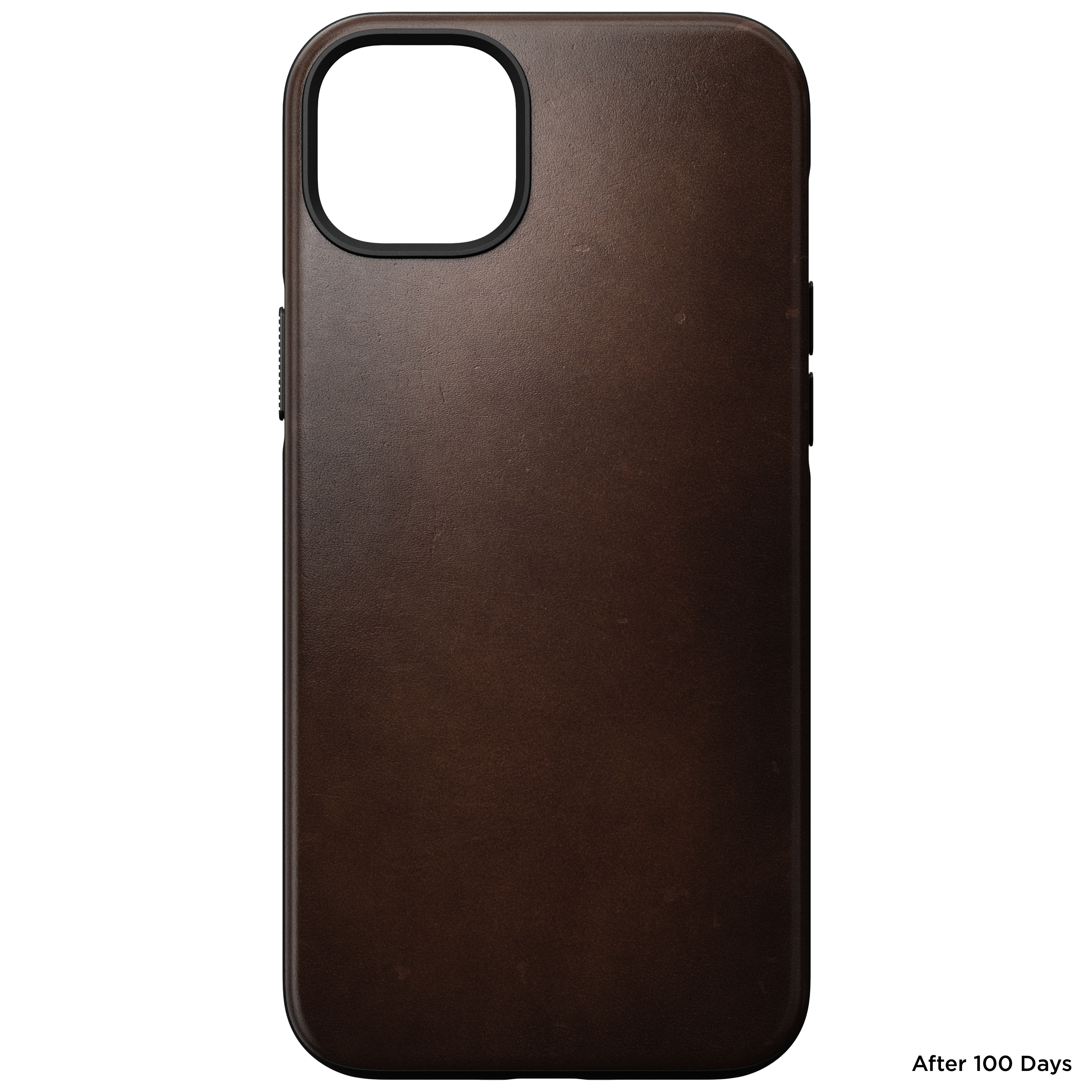 Cover Modern Leather MagSafe iPhone 14 Plus Brown