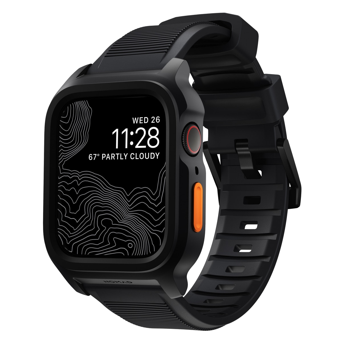 Rugged Case Apple Watch 45mm Series 7 Black