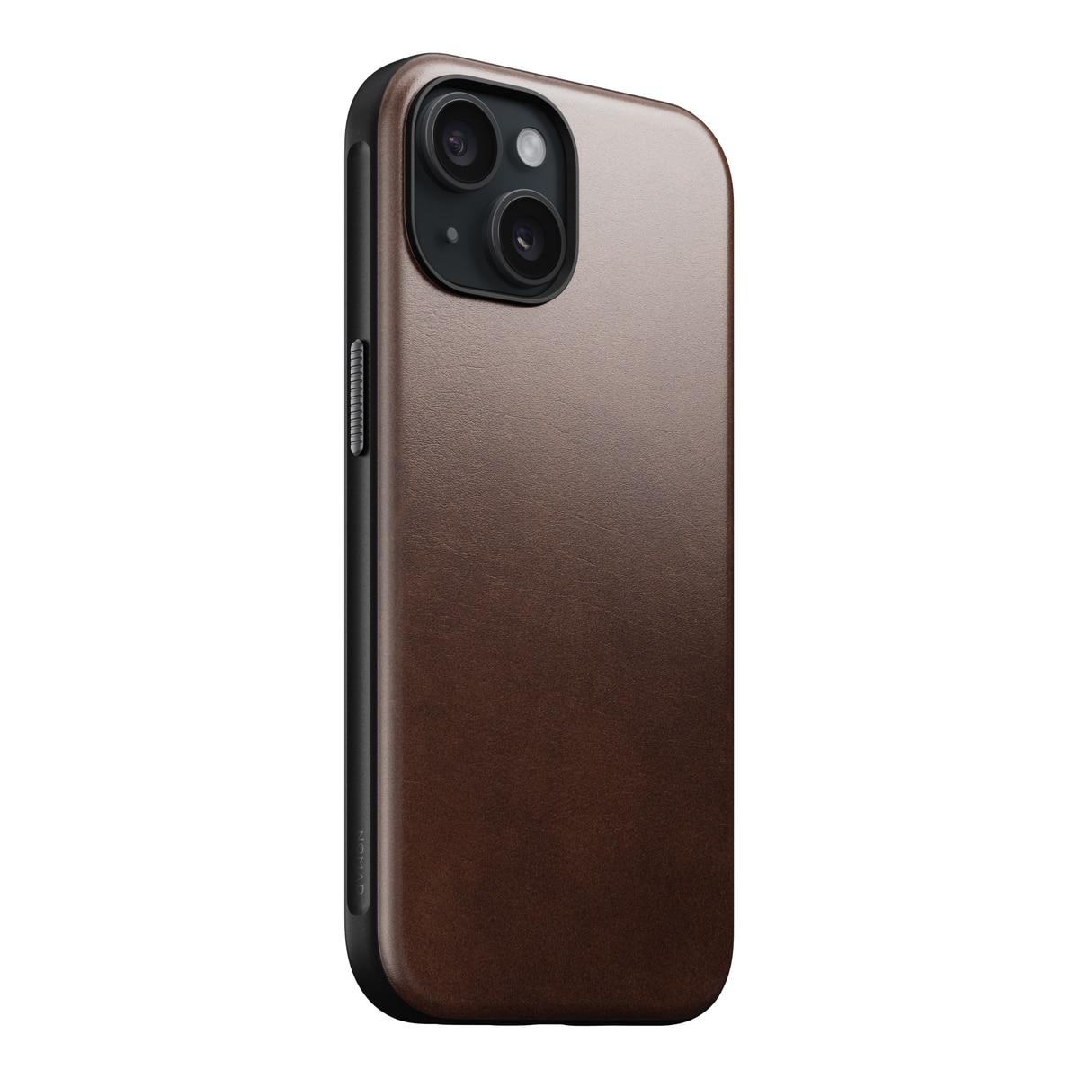 Cover Modern Case Horween Leather MagSafe iPhone 15 Rustic Brown