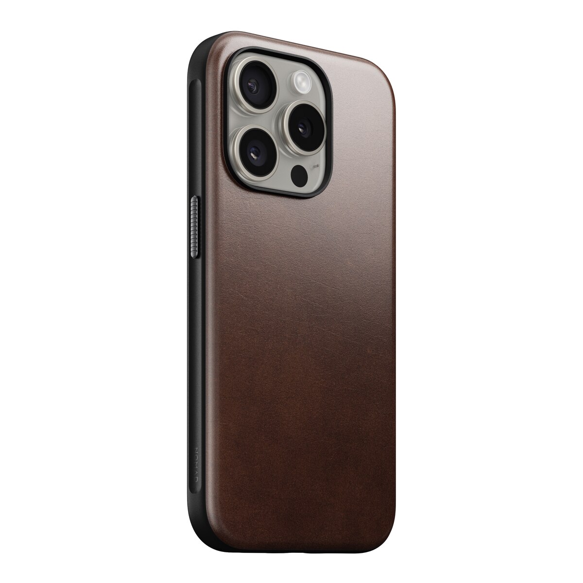 Cover Modern Case Horween Leather MagSafe iPhone 15 Pro Rustic Brown