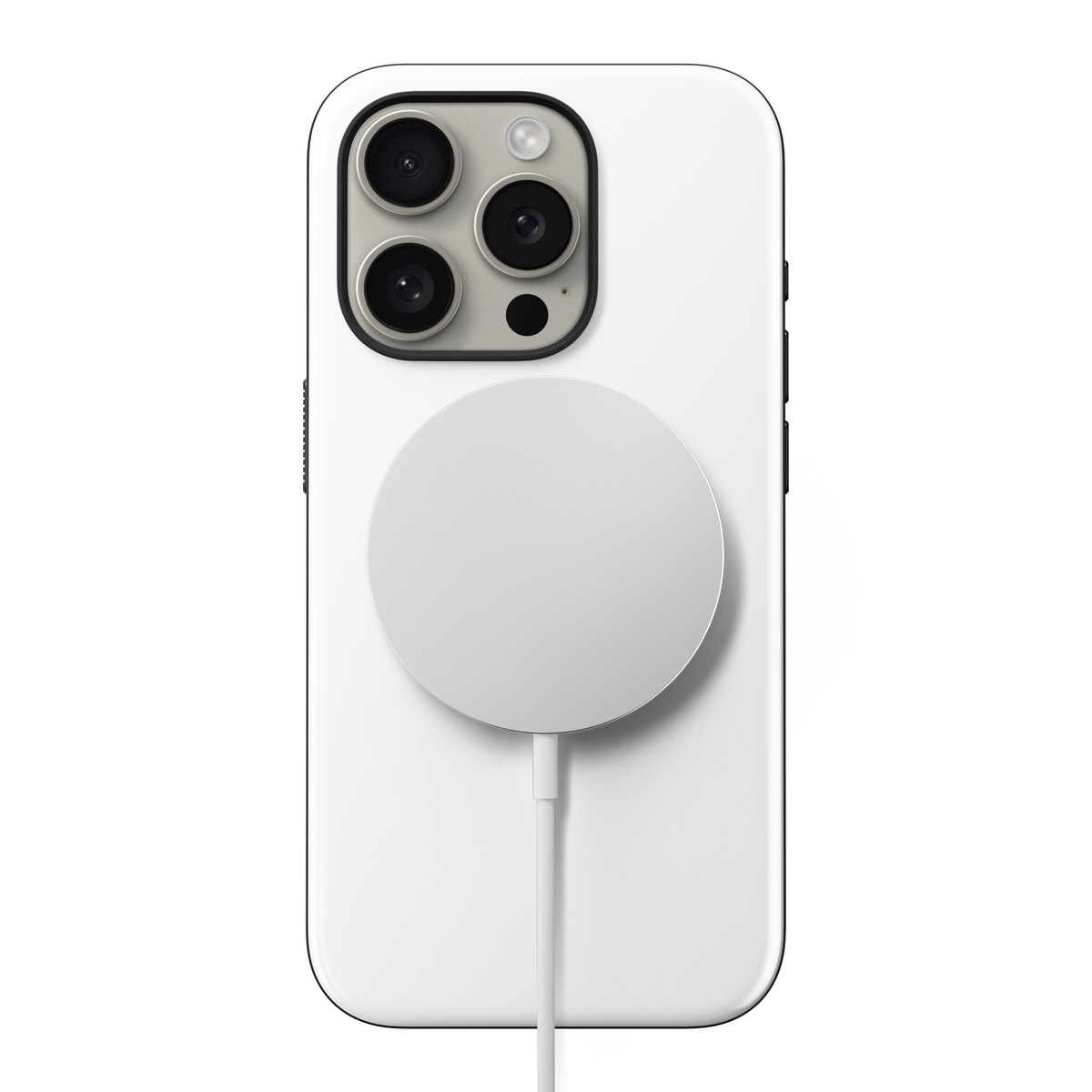 Cover Sport MagSafe iPhone 15 Pro White