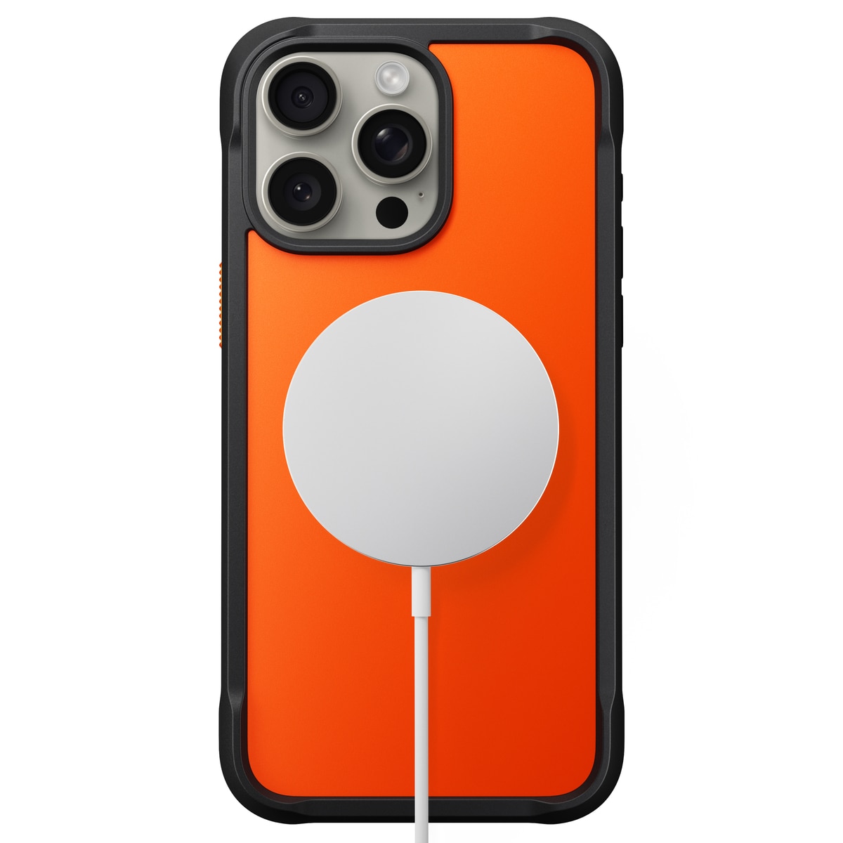 Cover Rugged Case MagSafe iPhone 15 Pro Max Ultra Orange