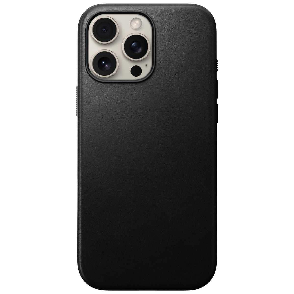 Cover Modern Leather MagSafe iPhone 16 Pro Max Black