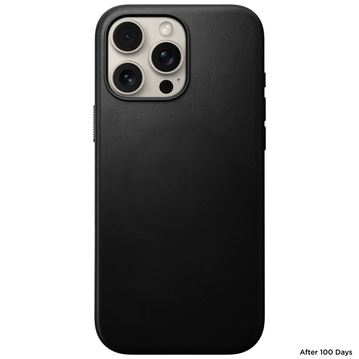 Cover Modern Leather MagSafe iPhone 16 Pro Max Black