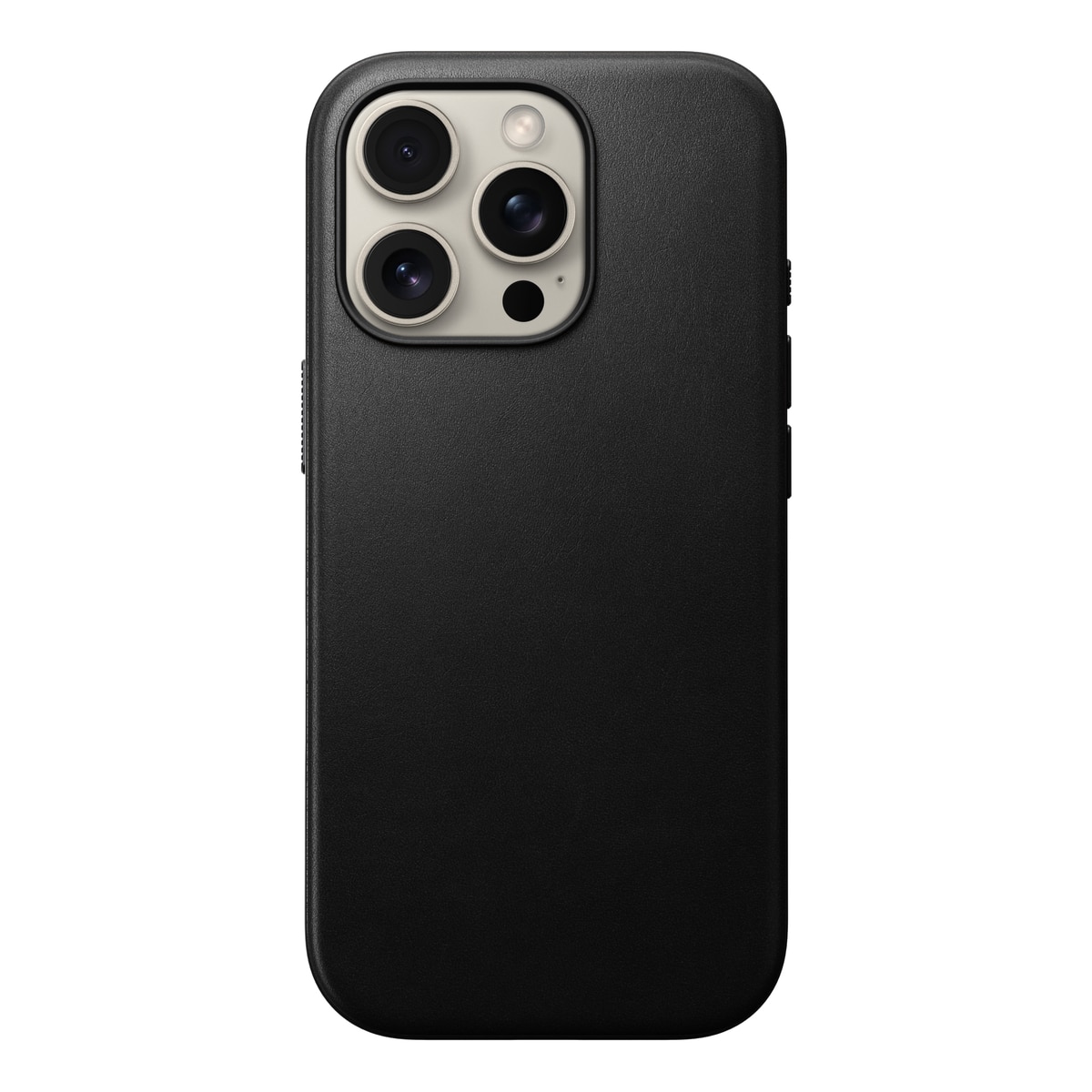 Cover Modern Leather MagSafe iPhone 16 Pro Black