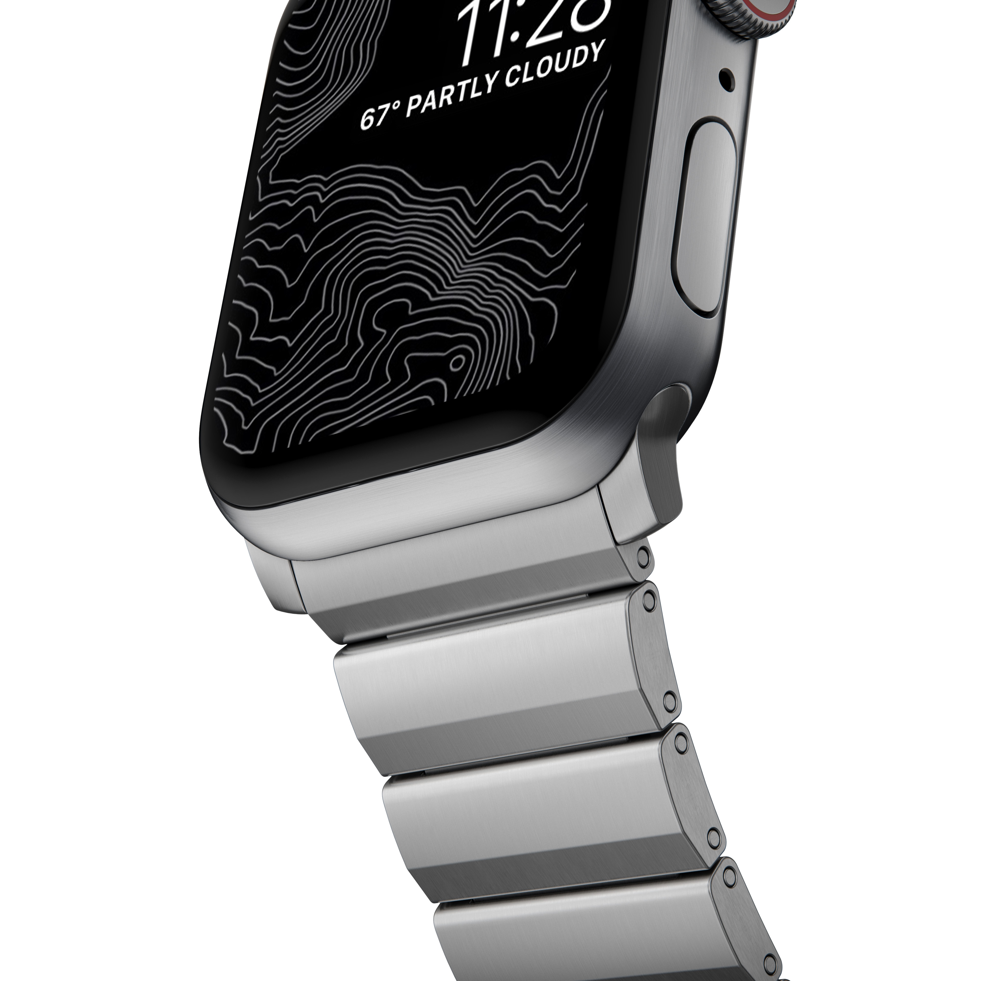 Titanium Band Apple Watch 42mm Silver