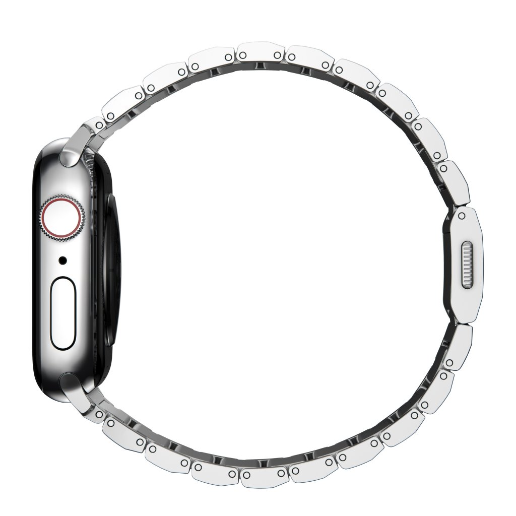 Steel Band Apple Watch 41mm Series 7 Silver