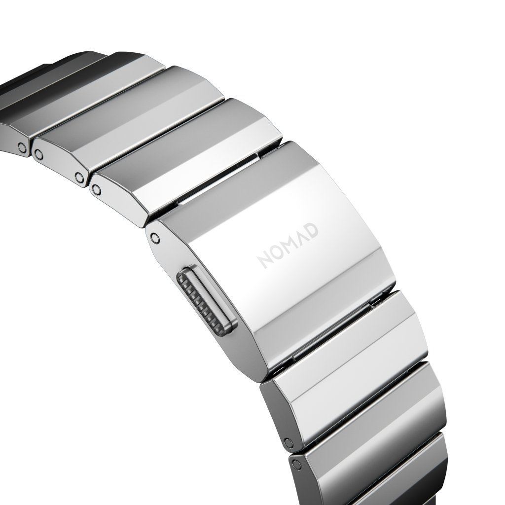 Steel Band Apple Watch 41mm Series 7 Silver