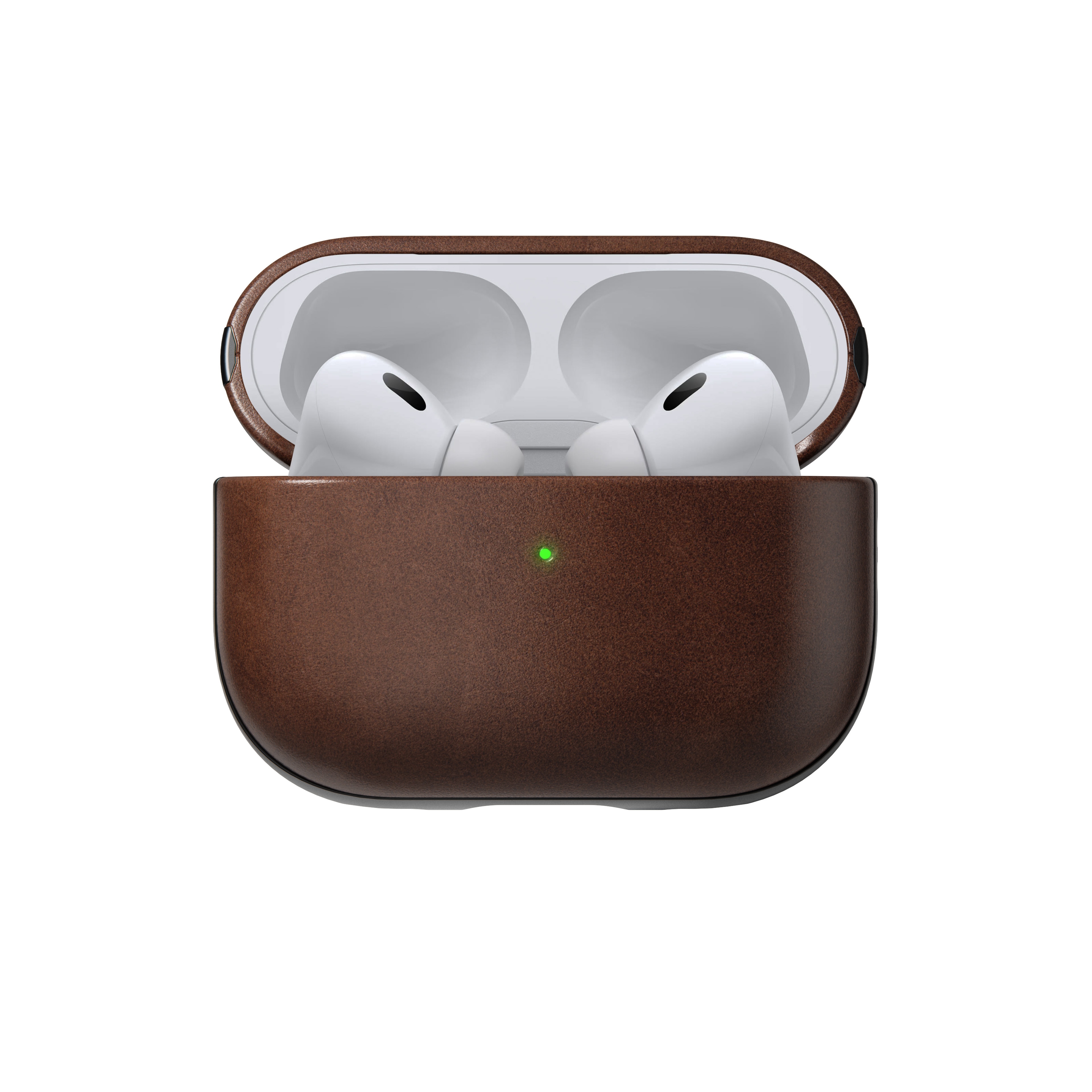 Cover Modern Horween Leather AirPods Pro 2 Rustic Brown