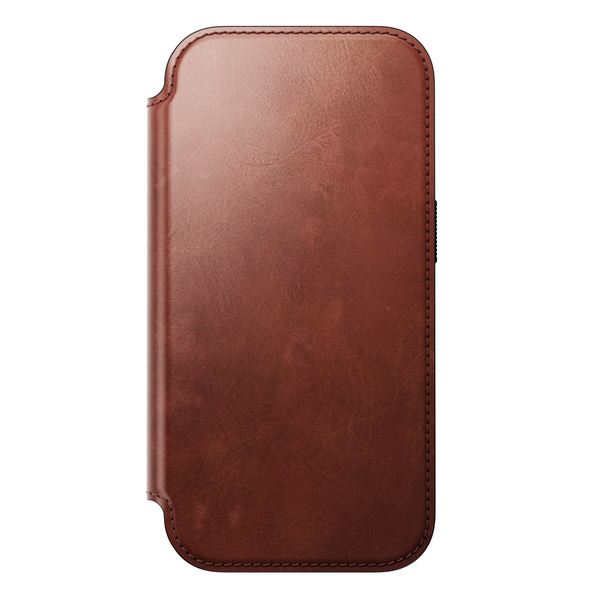 Modern Horween Leather Folio MagSafe iPhone 17 Pro Black