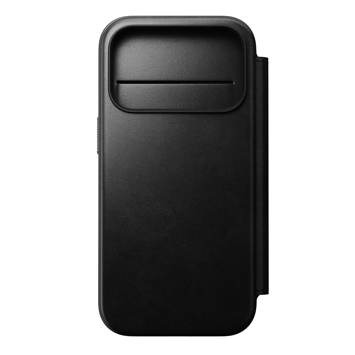 Modern Horween Leather Folio MagSafe iPhone 17 Pro Black