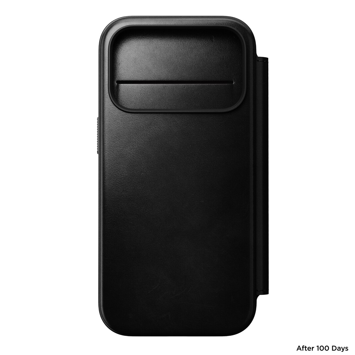 Modern Horween Leather Folio MagSafe iPhone 17 Pro Black