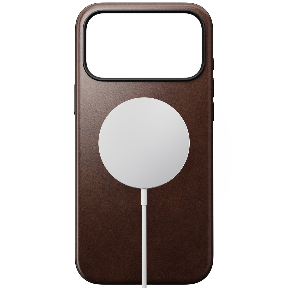 Cover Modern Case Horween Leather MagSafe iPhone 17 Pro Max Rustic Brown