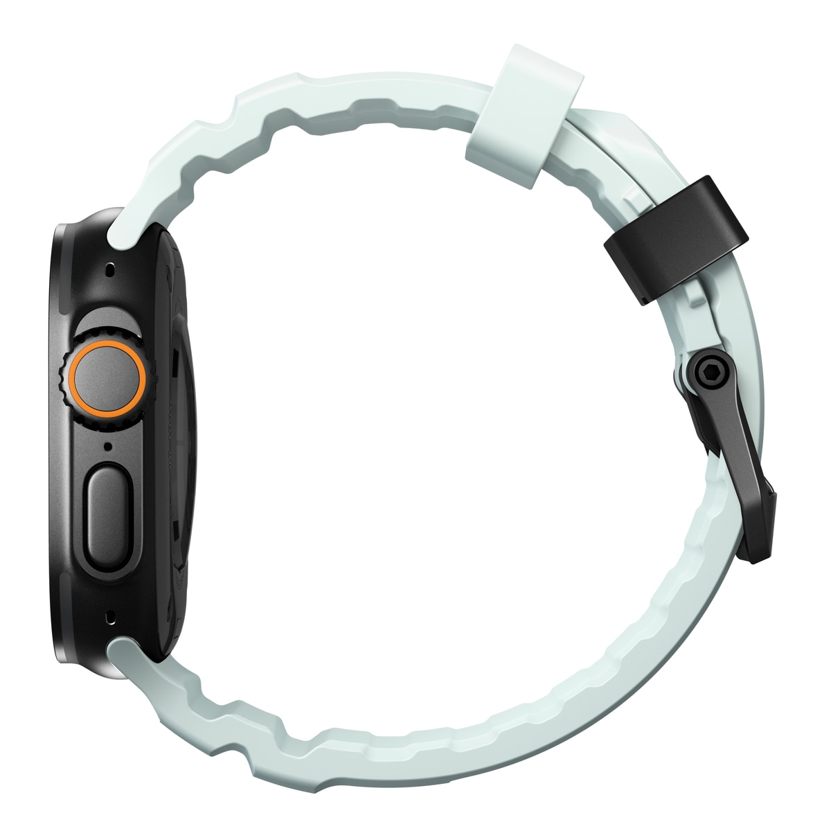 Rocky Point Band Apple Watch Series 1-3 42mm Icy Blue Glow (Black Hardware) - Limited edition