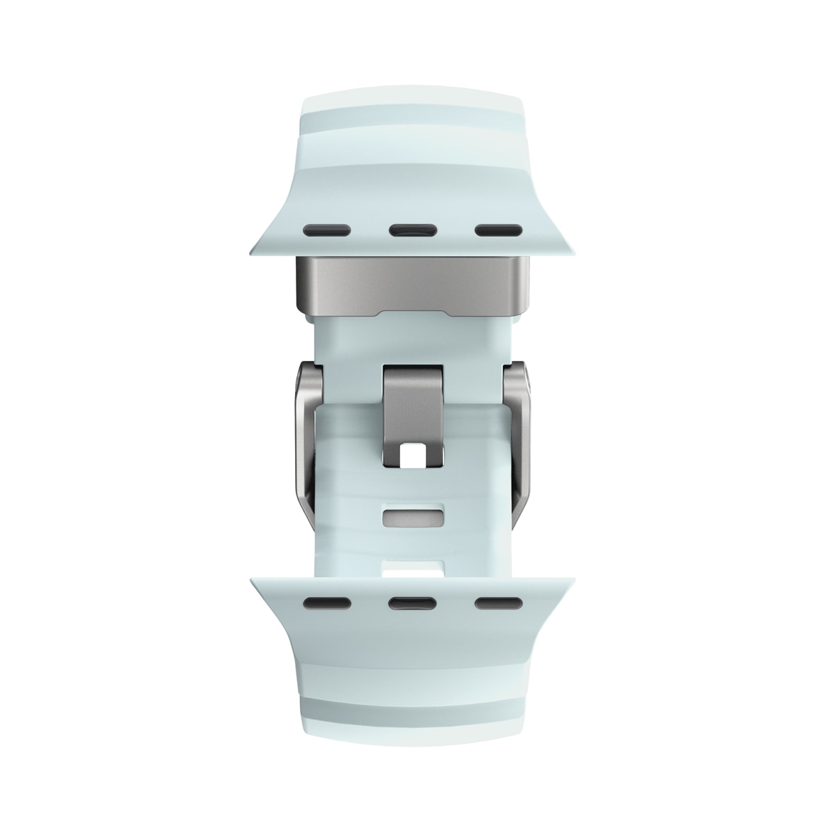 Rocky Point Band Apple Watch Series 1-3 42mm Icy Blue Glow (Natural Hardware) - Limited edition