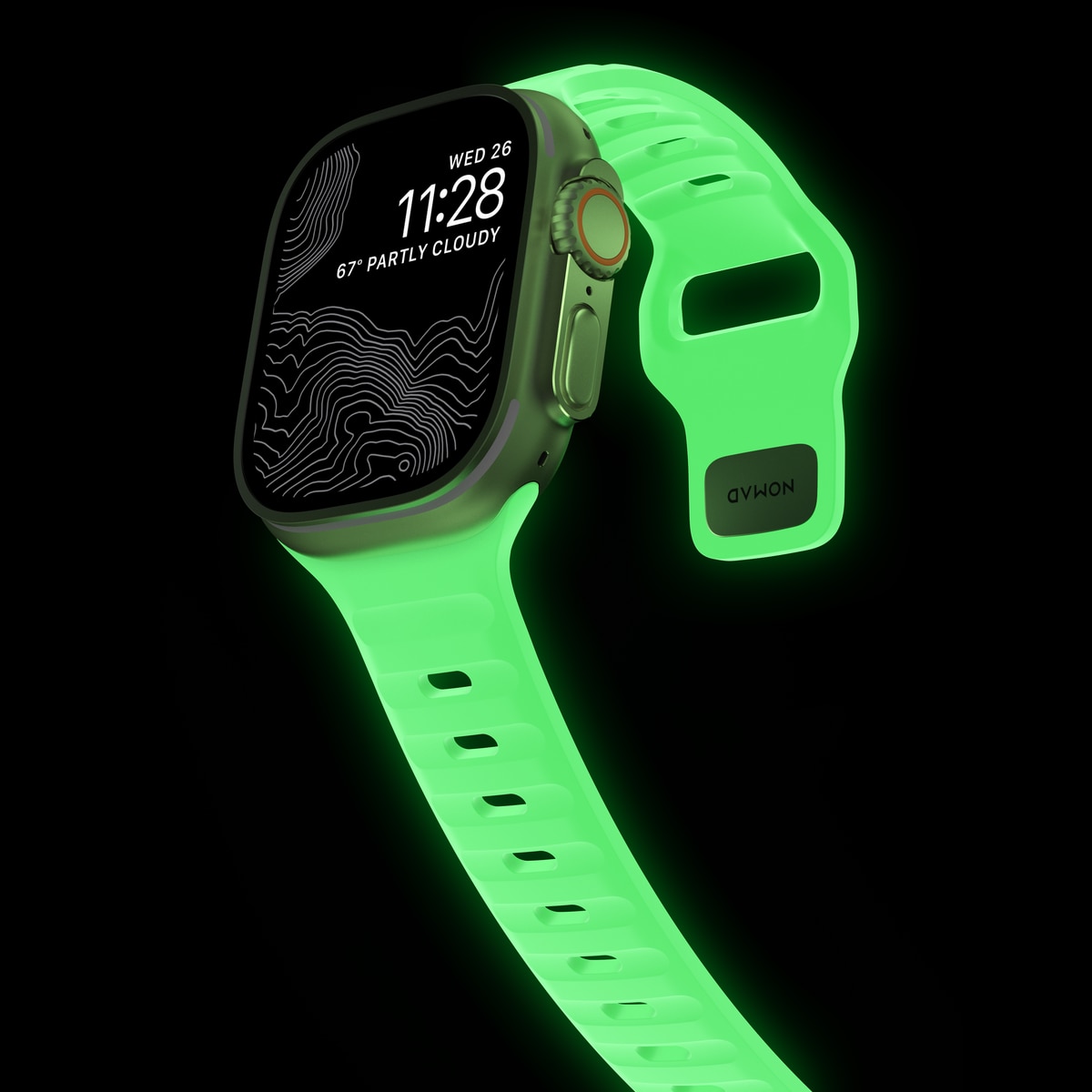 Sport Band Apple Watch 45mm Series 9 Glow 2.0 - Limited edition